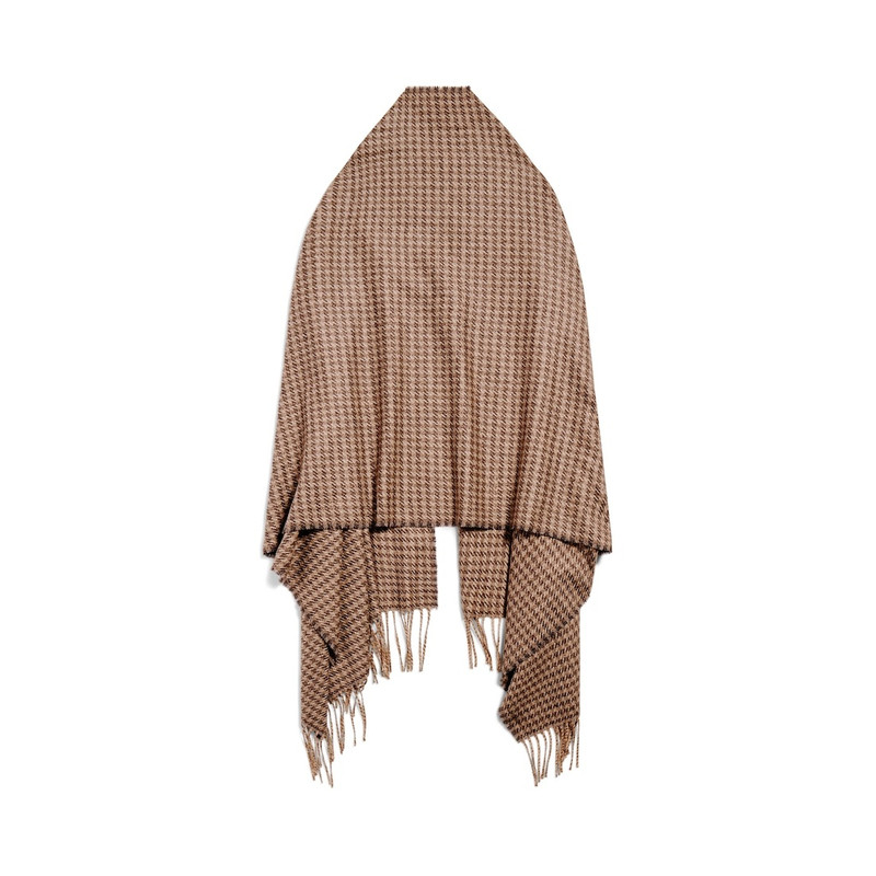 Women's Scarf in Brown 4