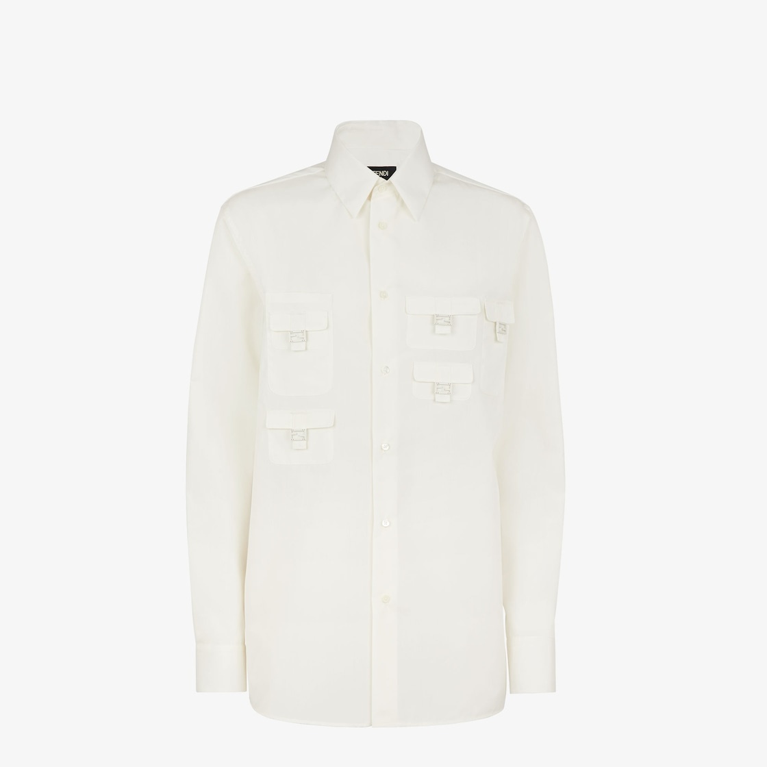 White cotton shirt - 1
