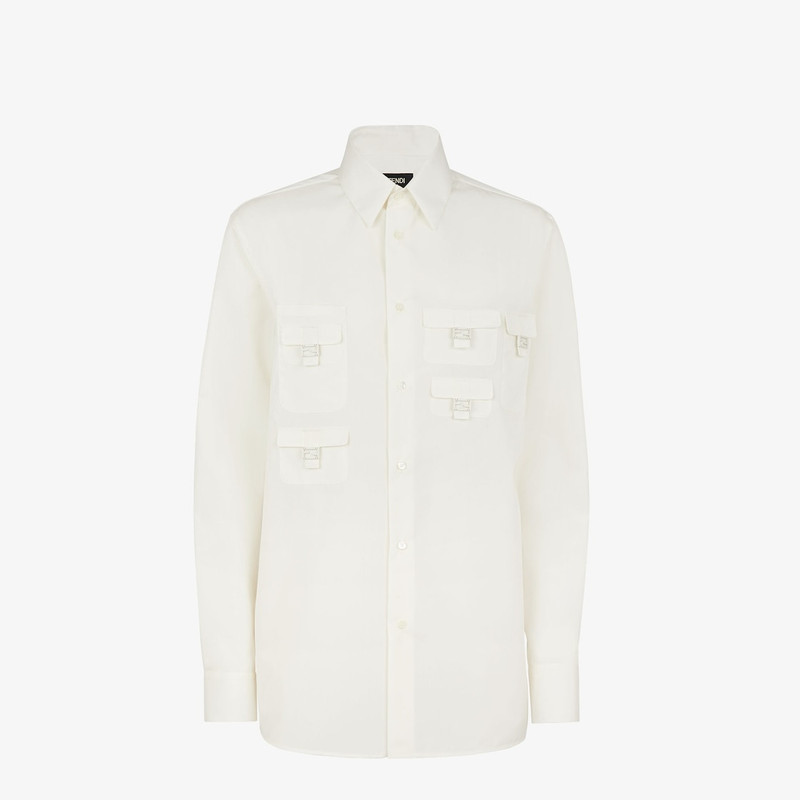 White cotton shirt 1