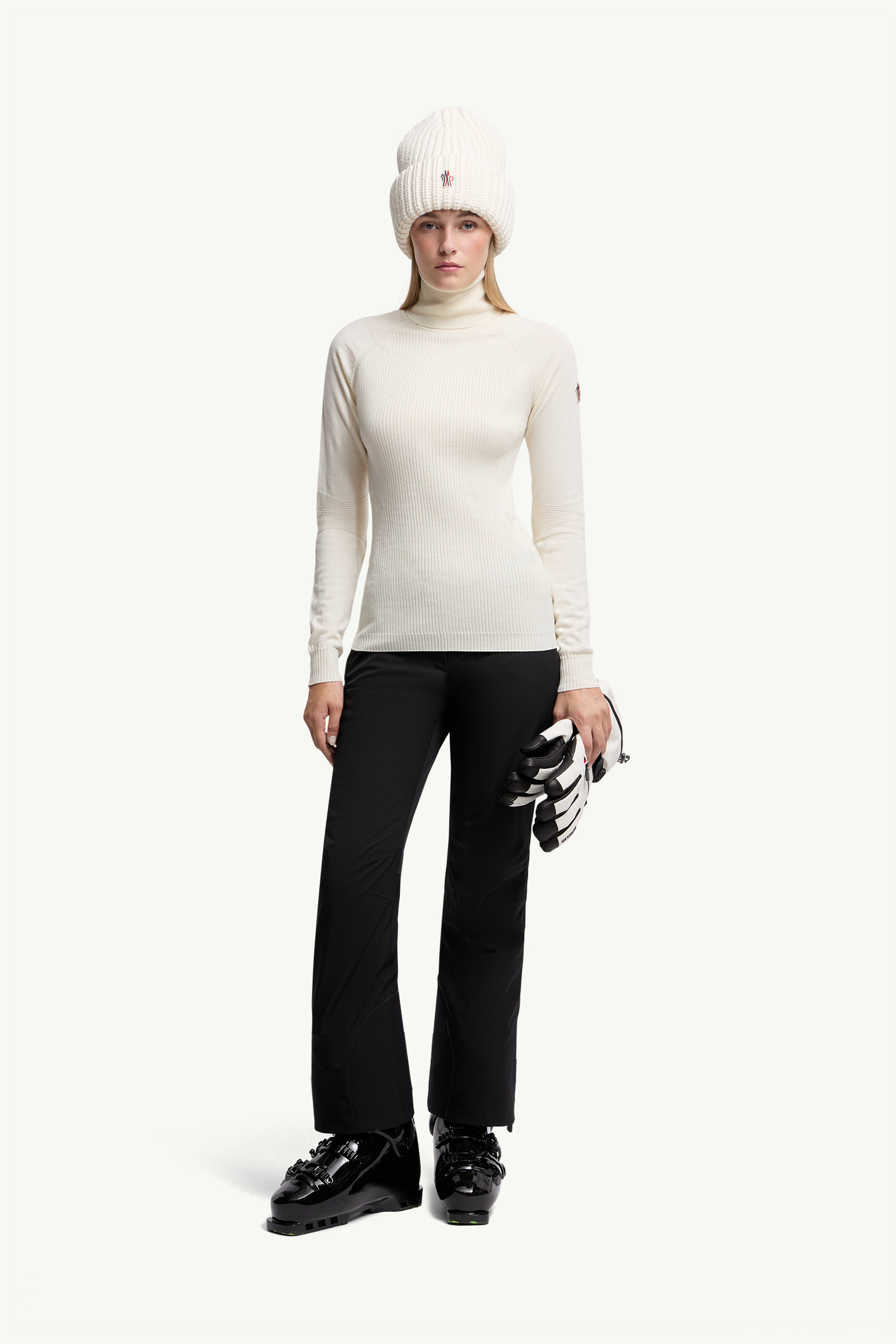 Wool Blend Turtleneck Sweater - 2