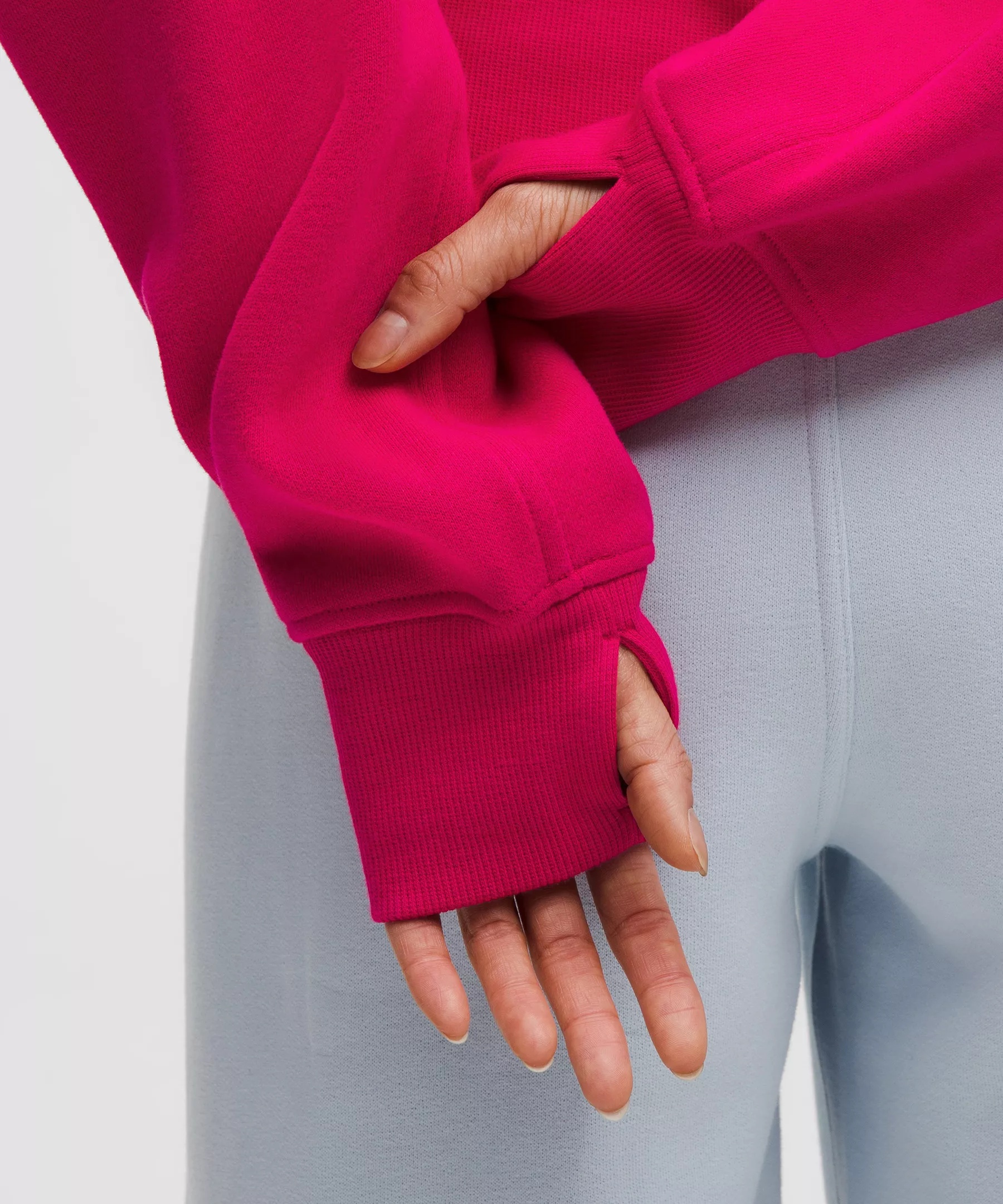 Scuba Oversized Half-Zip Hoodie - 6