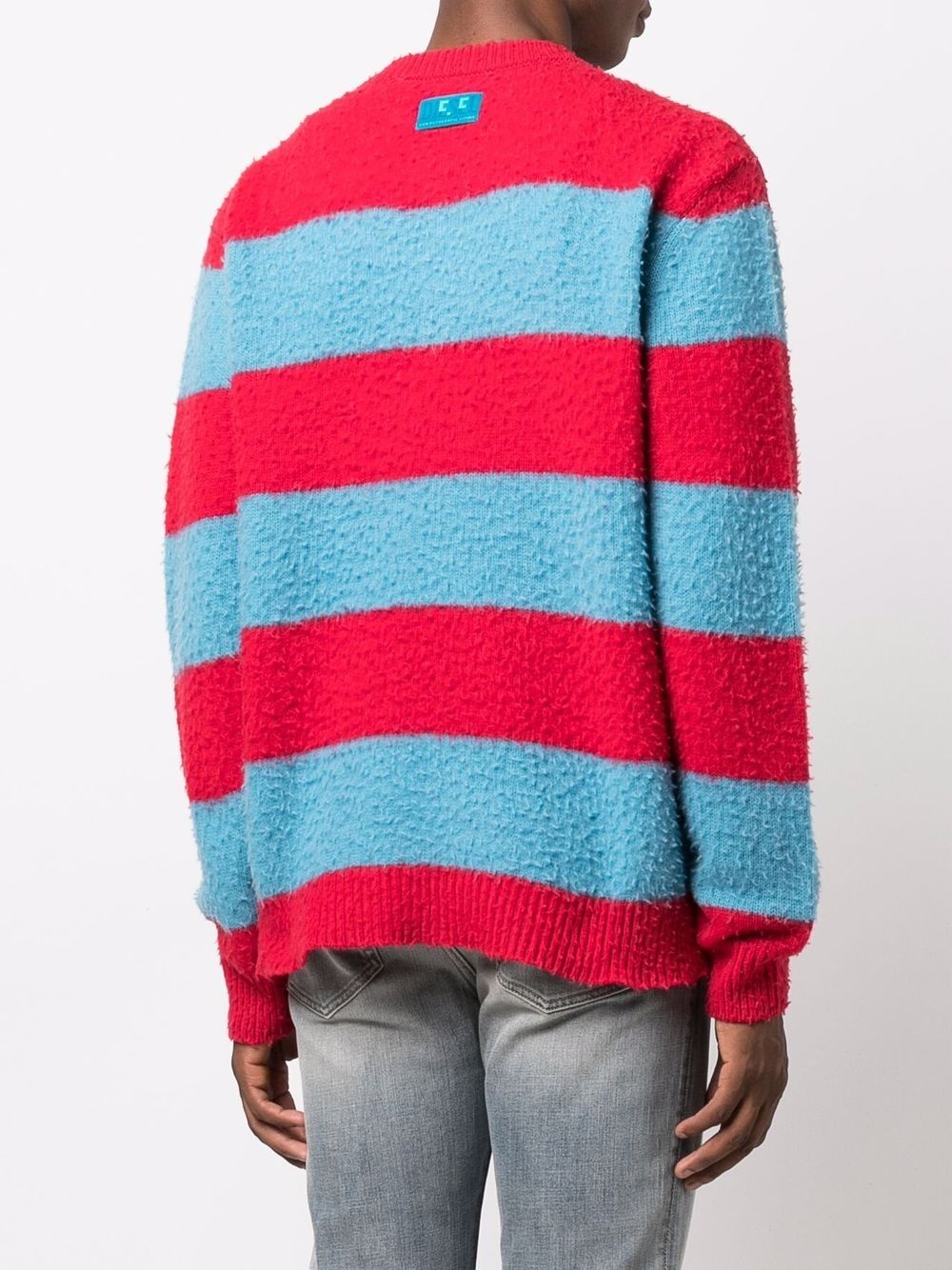 striped wool jumper - 4