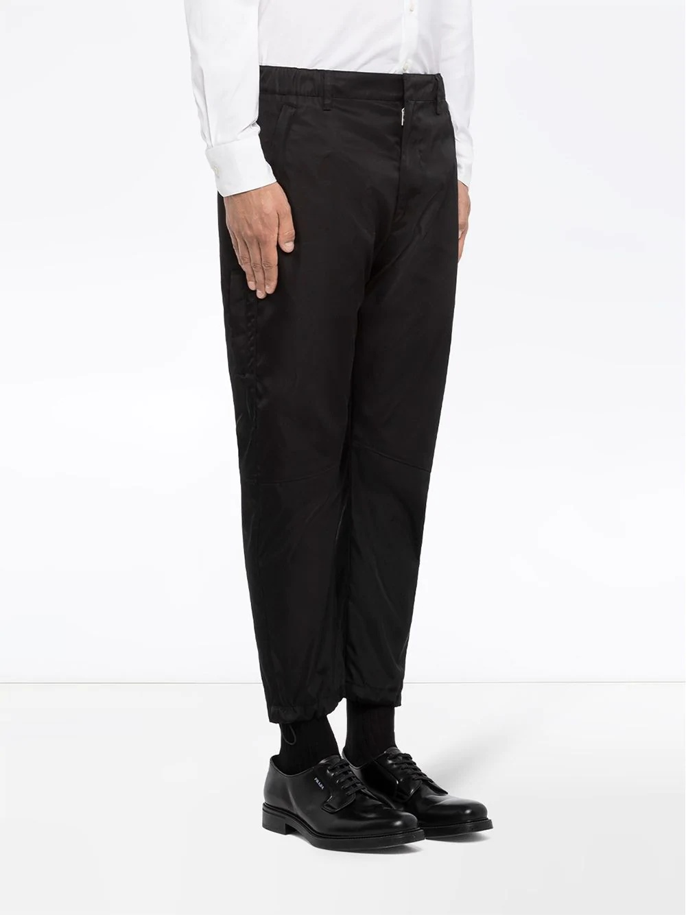 cropped baggy trousers - 3