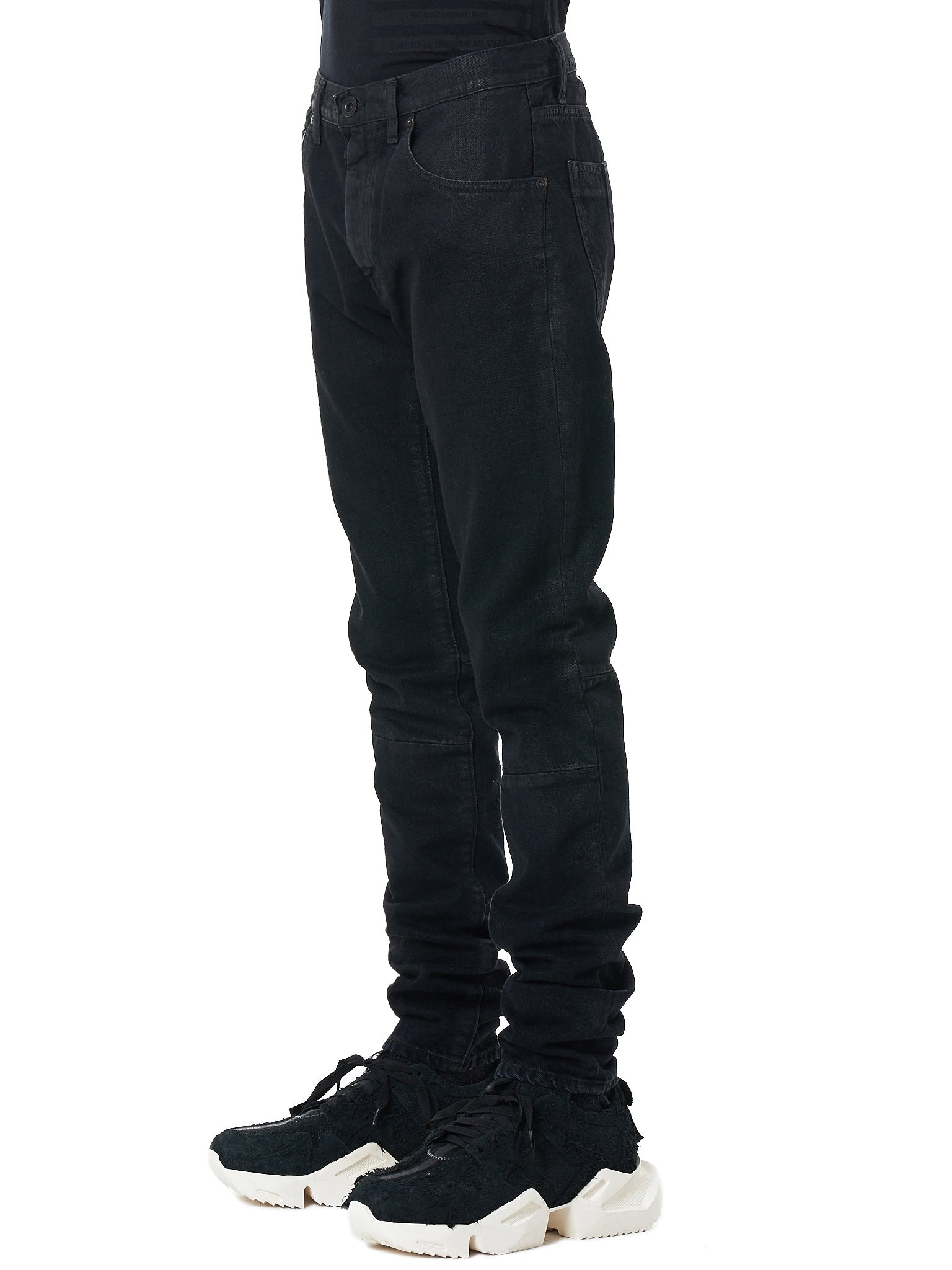 Stonewashed Denim Pant - 2