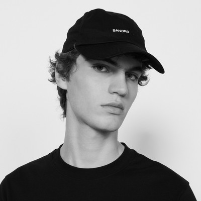 Sandro Embroidered cap outlook