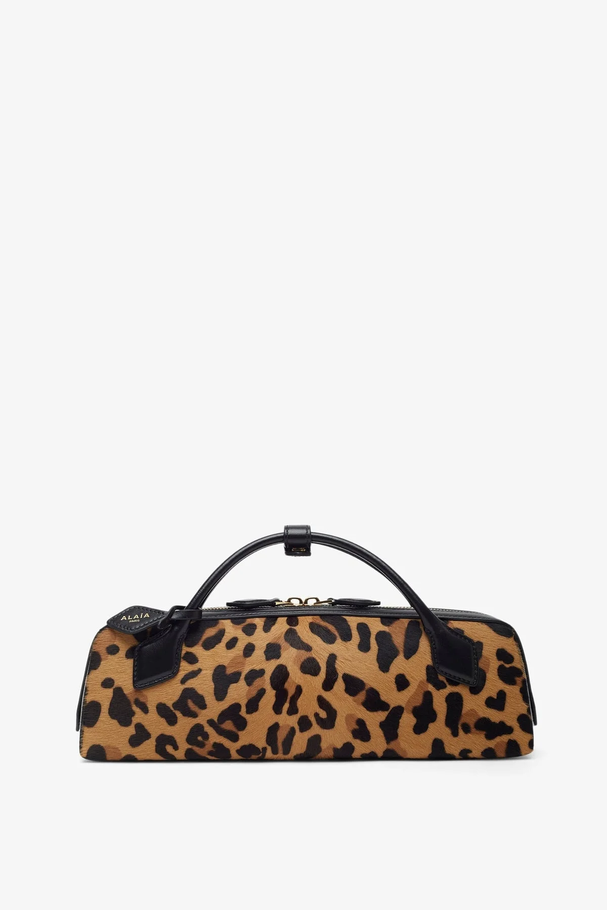 Le Teckel leopard brown clutch - 1