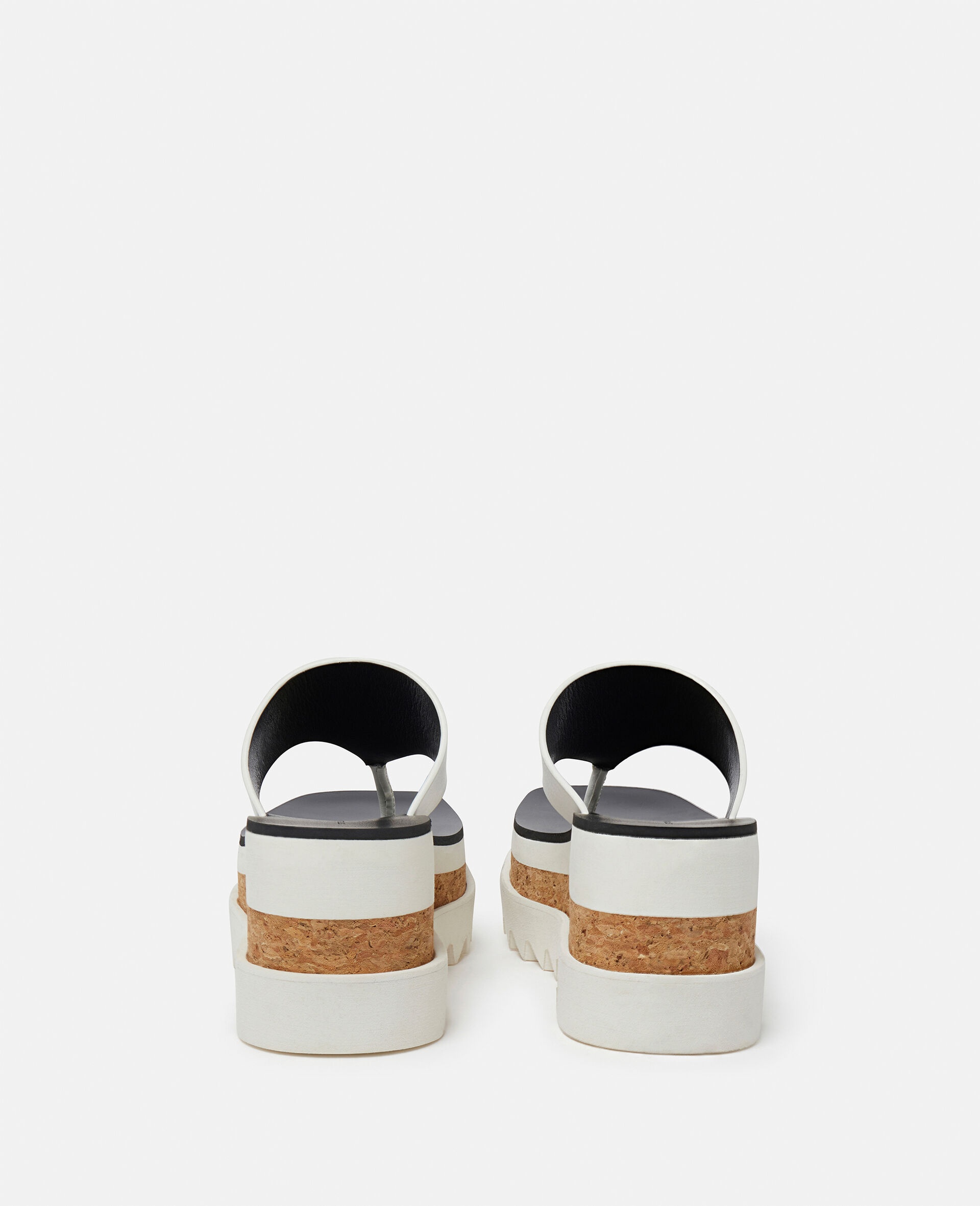 Stella McCartney Sneak-Elyse Platform Thong Sandals | REVERSIBLE