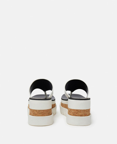 Stella McCartney Sneak-Elyse Platform Thong Sandals outlook