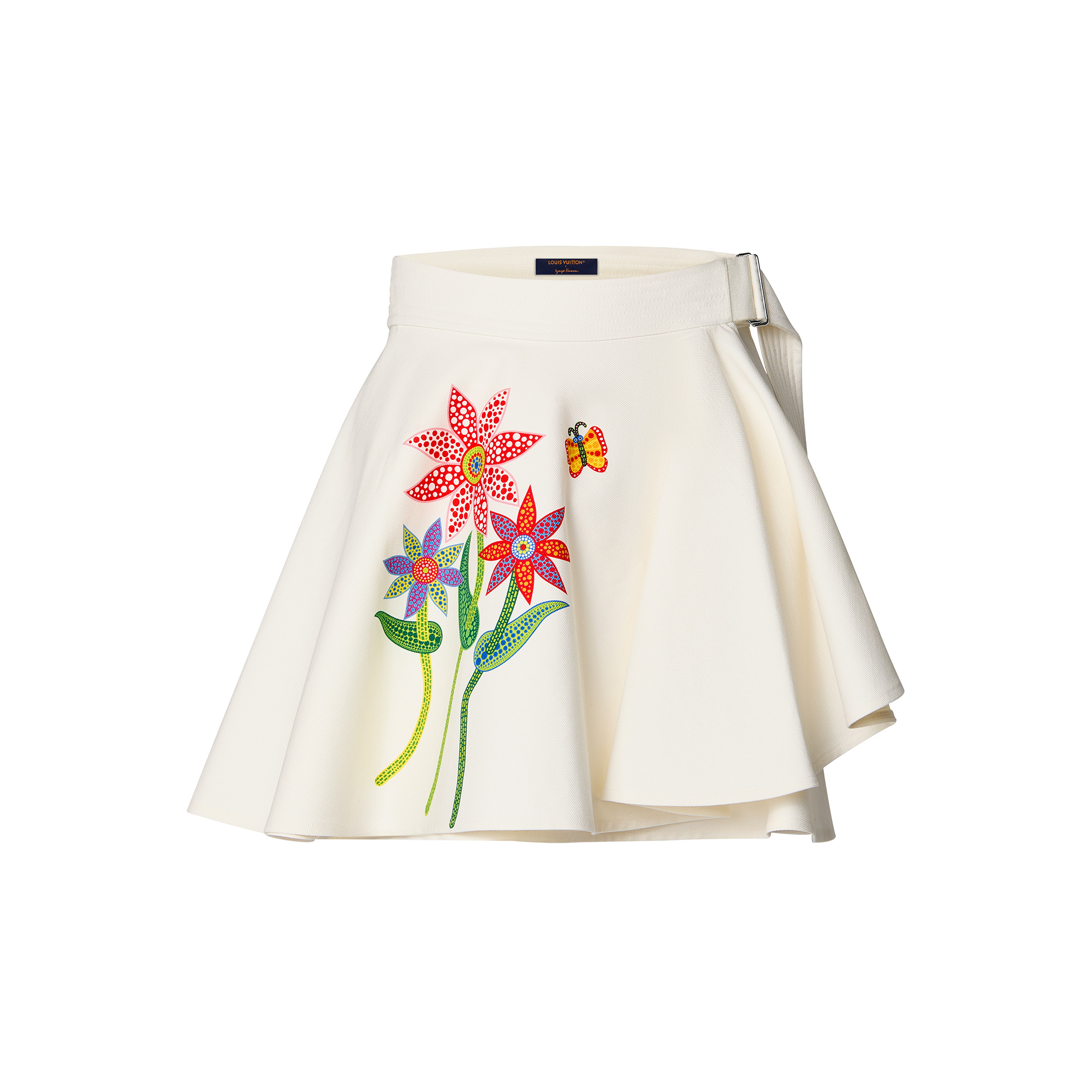 LV x YK Flowers Mini Skirt - 1