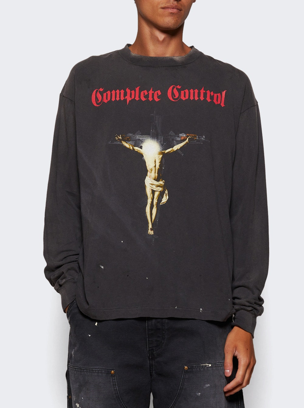 X Kosuke Kawamura Complete Control Long Sleeve Tee Black - 3