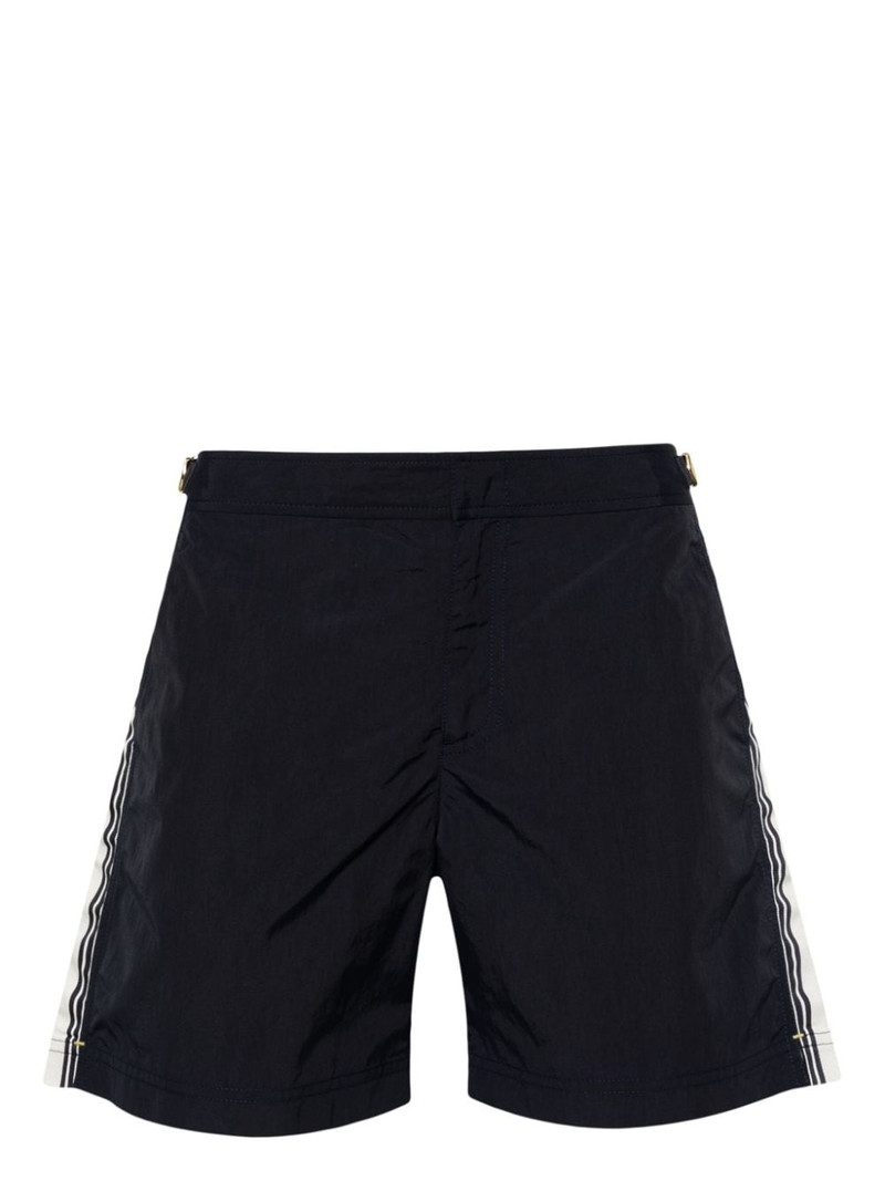 Bulldog Border Tape swim shorts 1