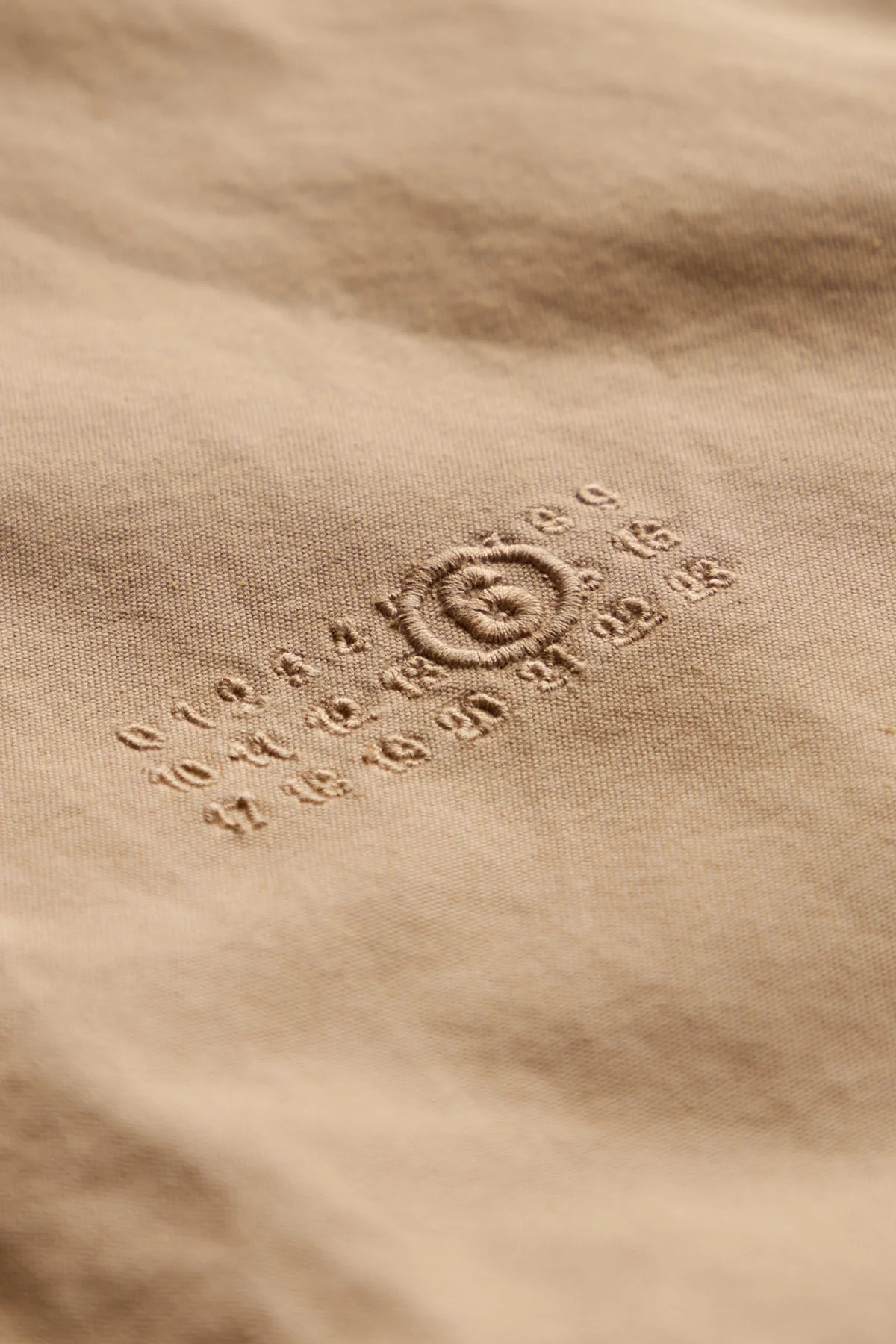MM6 Reversible Cotton Canvas Jacket Ocre - 5