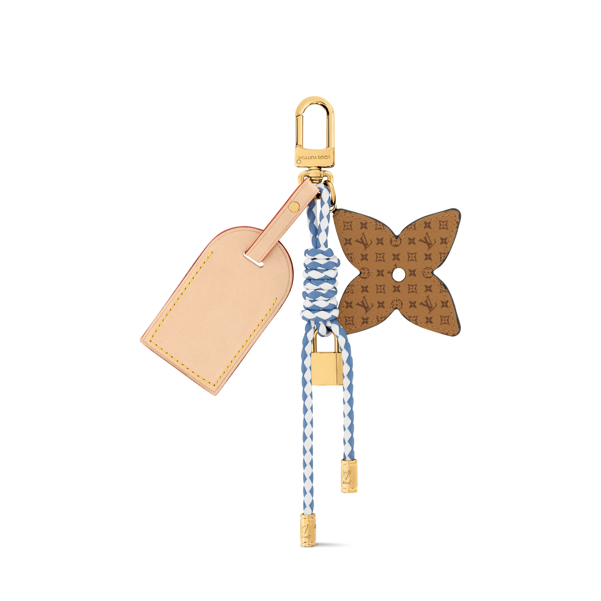 Lock And Bloom Stacking Bag Charm - 2