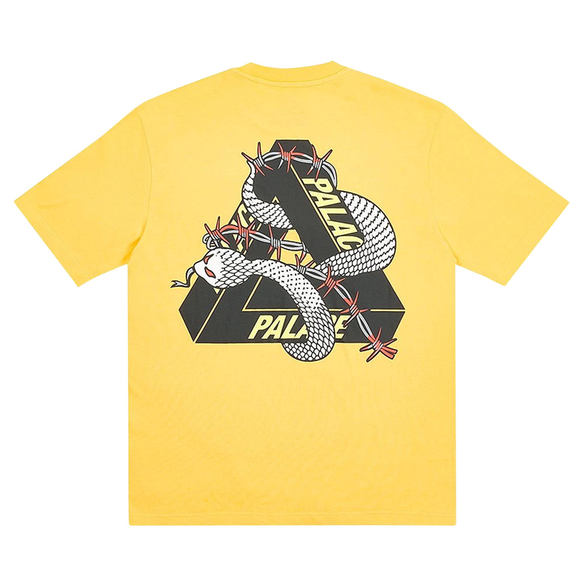 Palace Hesh Mit Fresh T-Shirt 'Yellow' - 2