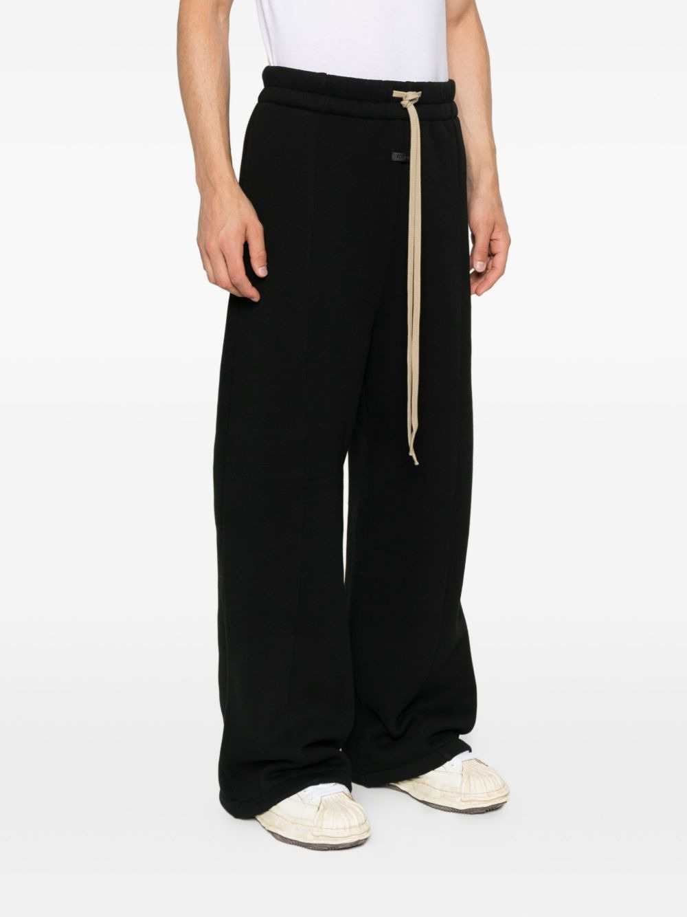 drawstring-waist track pants - 3