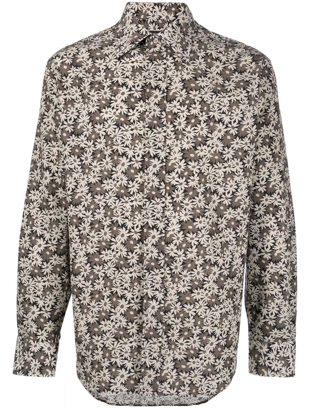 daisy floral-print shirt - 1