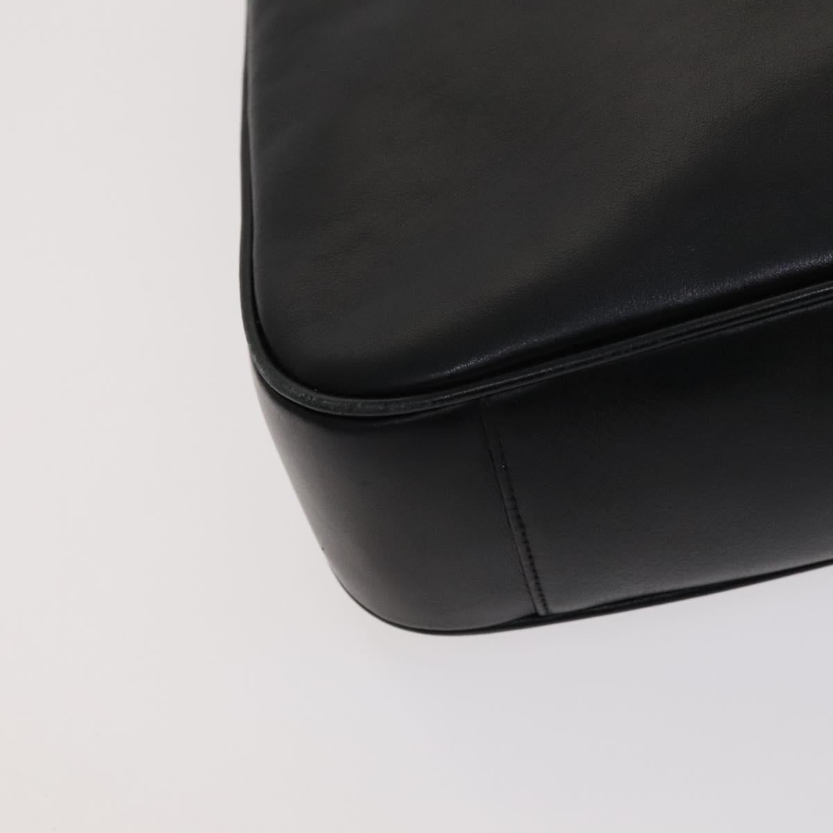 GUCCI Bamboo Hand Bag Leather Black 001 001 - 14