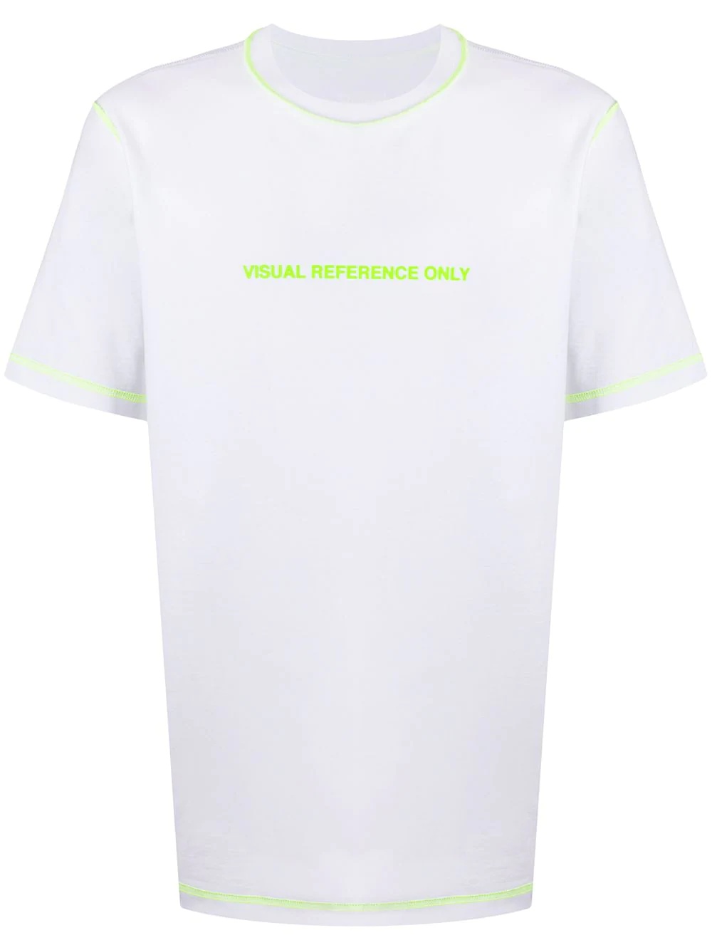 slogan-print reversible-T-shirt - 1