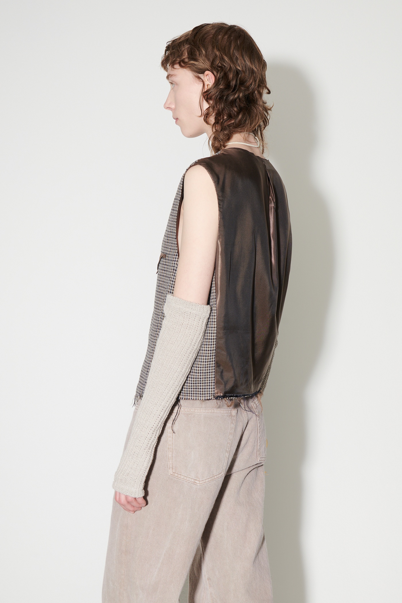 Cut Waistcoat Old Money Check - 6