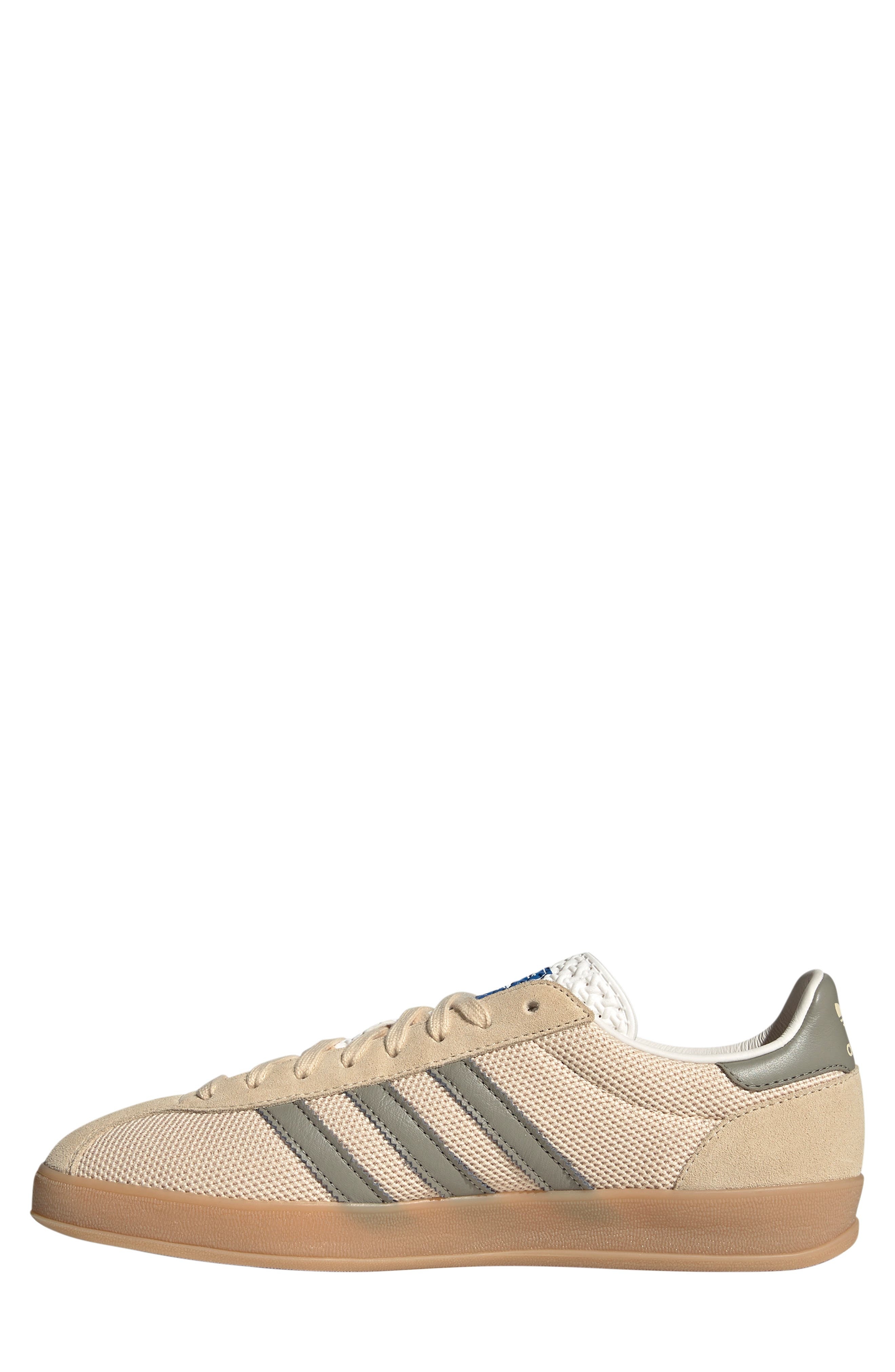 adidas Gazelle Indoor Pro Sneaker in Sand /Silver Pebble/Beige at Nordstrom - 6