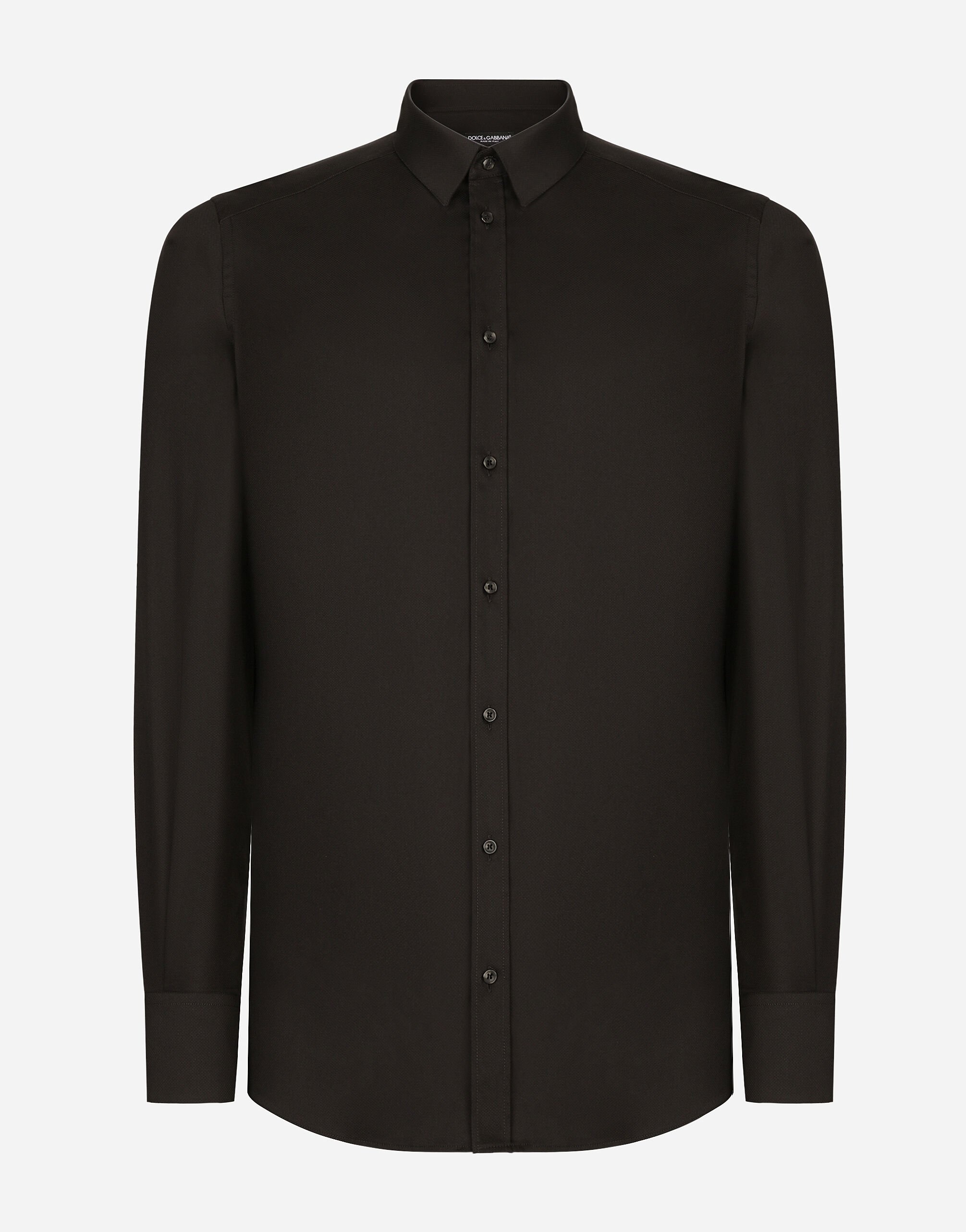 Stretch cotton Gold-fit shirt - 1