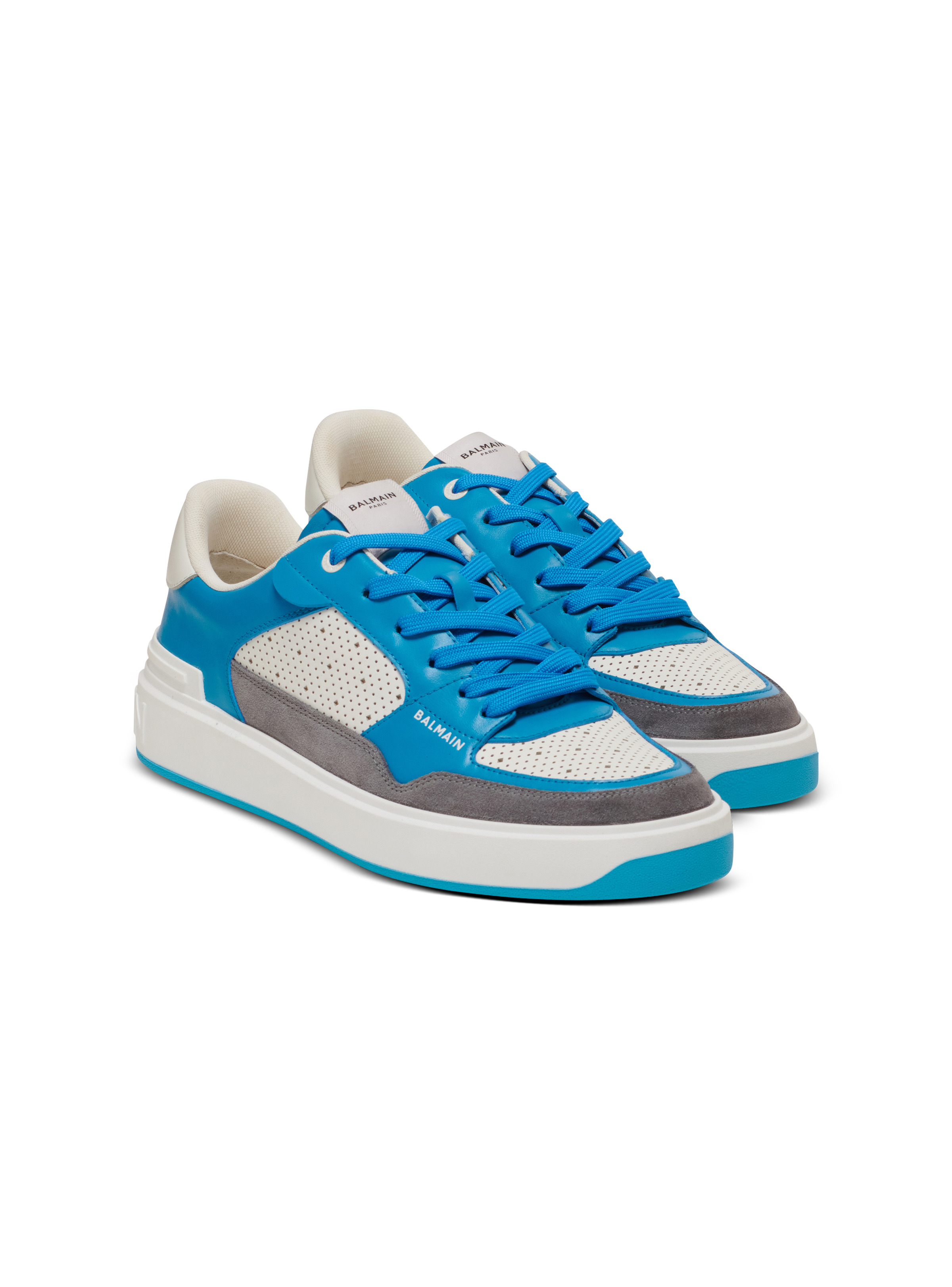 B-Court Flip trainers in calfskin and suede - 2