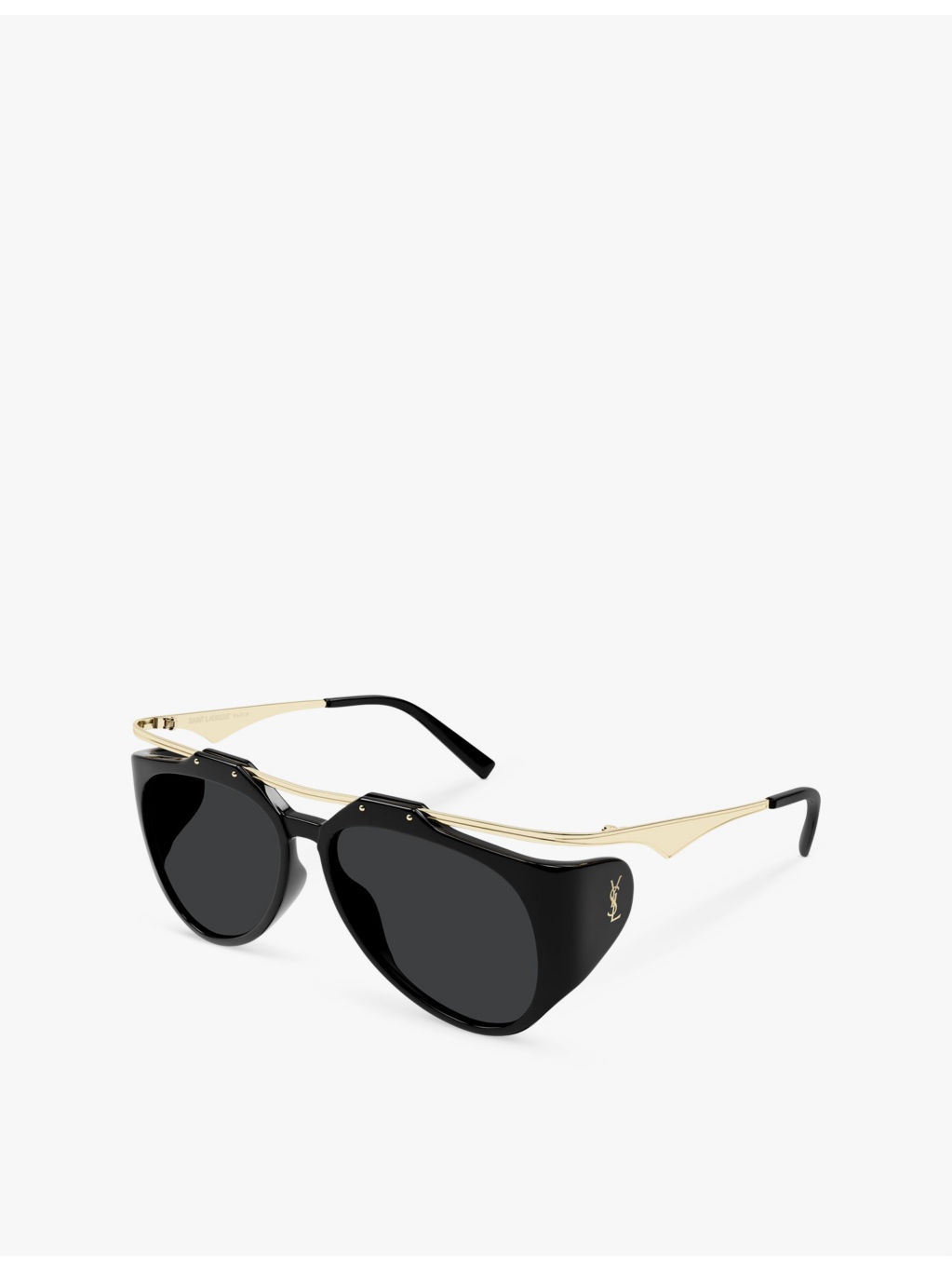 SLM137 Amelia pilot-frame acetate and metal sunglasses - 3