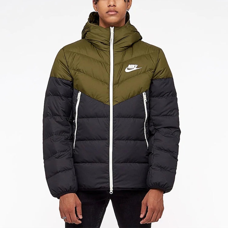 Nike Sportswear Windrunner Down Fill 'Green Black' 928834-395 - 4