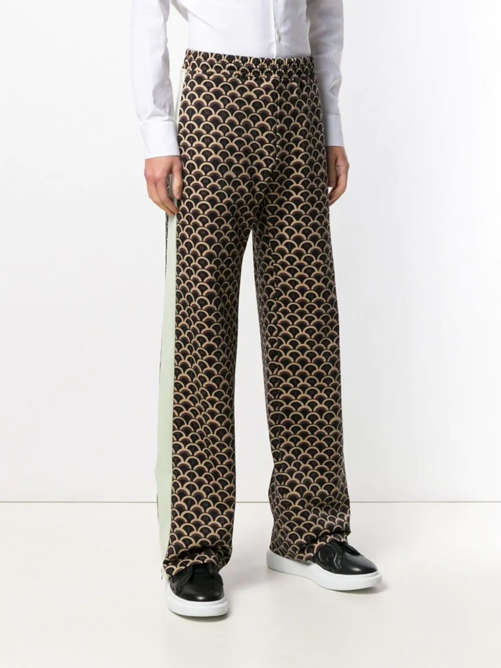 scale pattern track pants - 3