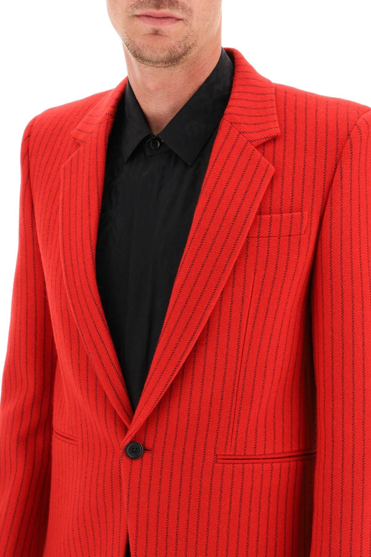 STRIPED WOOL JACKET - 5