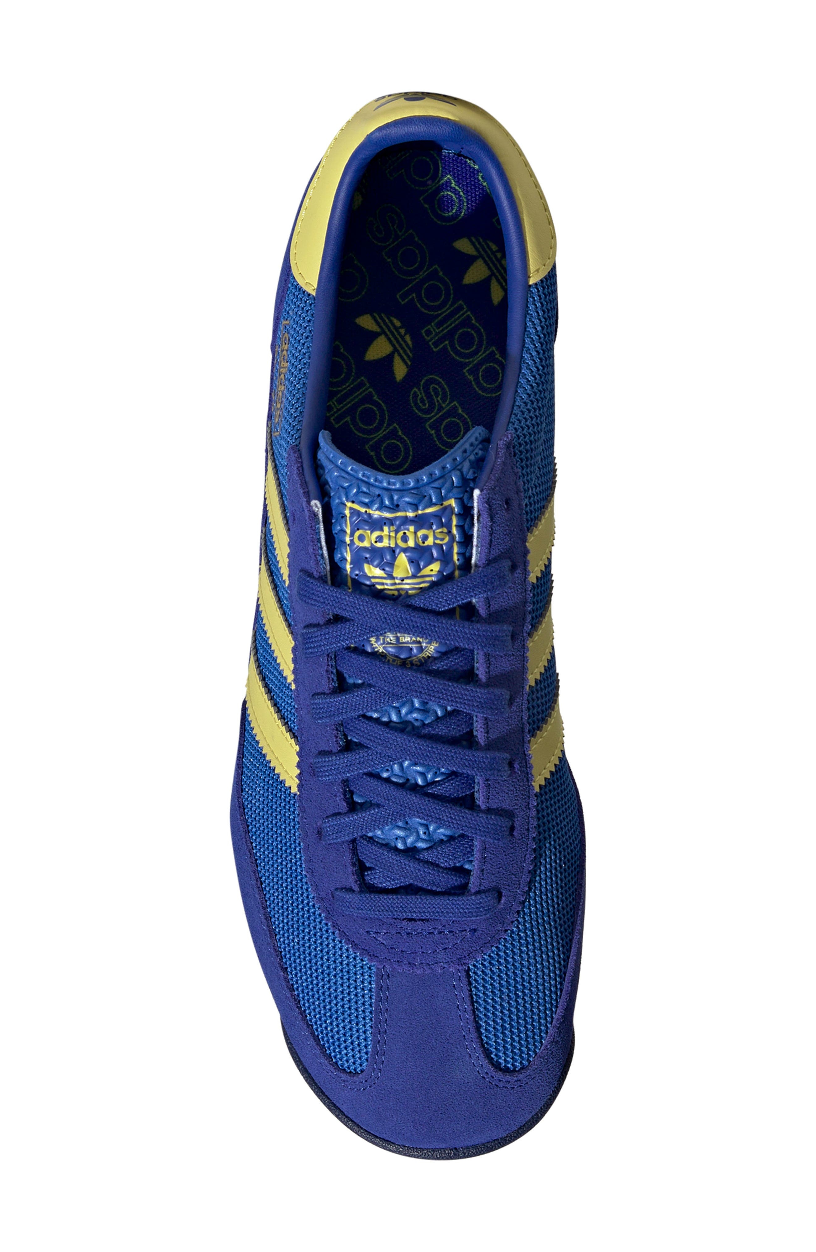adidas Gender Inclusive SL 72 RS Sneaker in Lucid Blue/Pure Sulfur at Nordstrom - 4