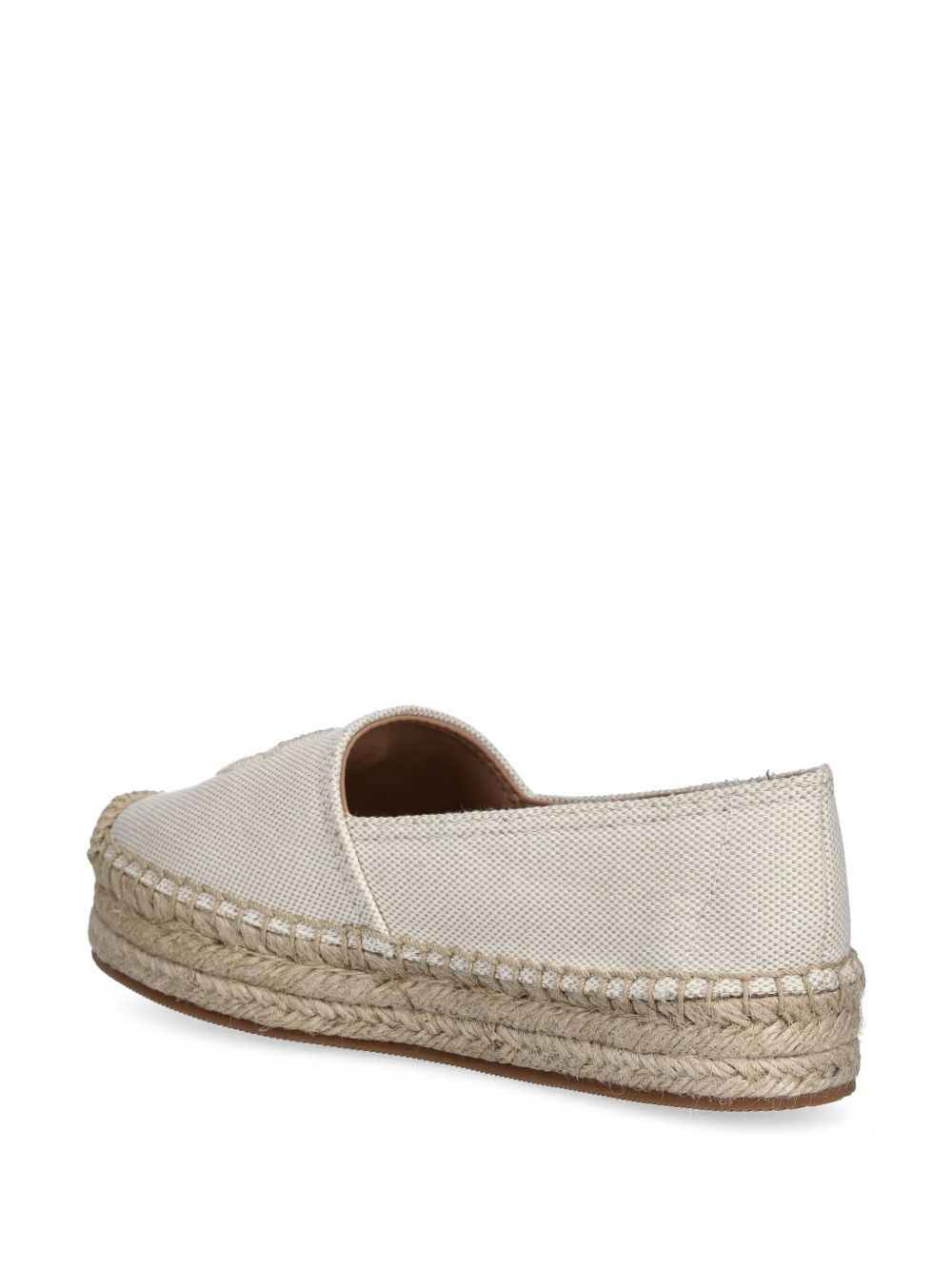 logo-embroidered espadrilles - 5