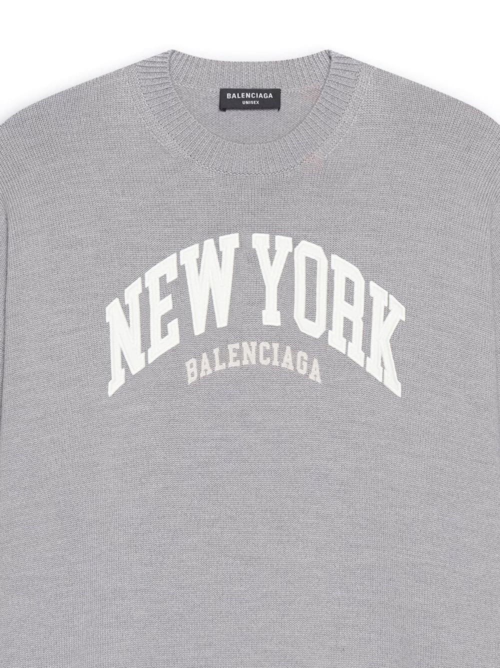 Cities New York wool jumper - 3