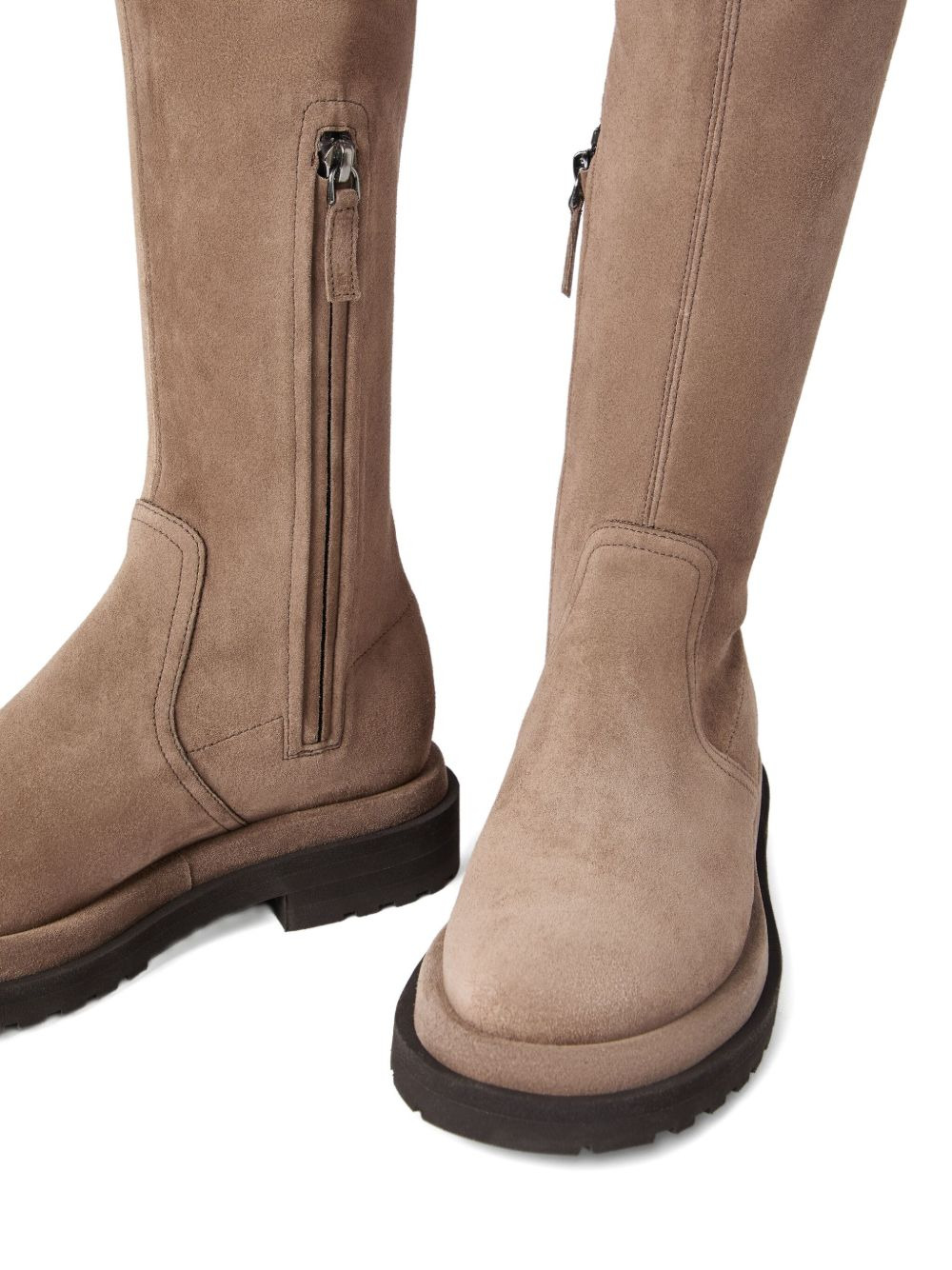 seam-details boots - 5