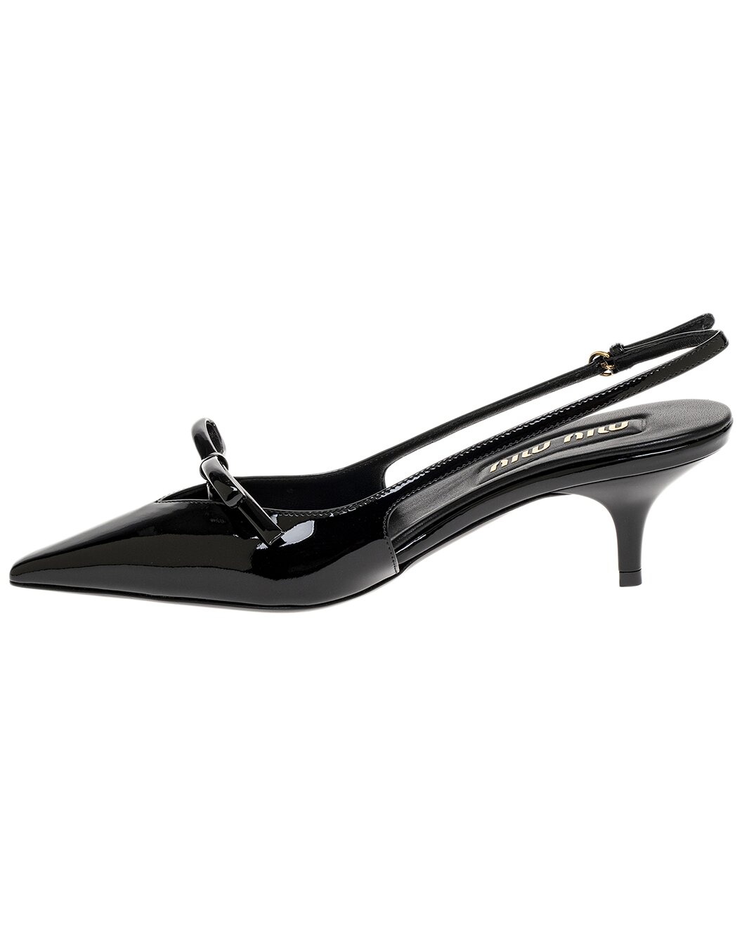 Miu Miu Patent Slingback Pump - 2
