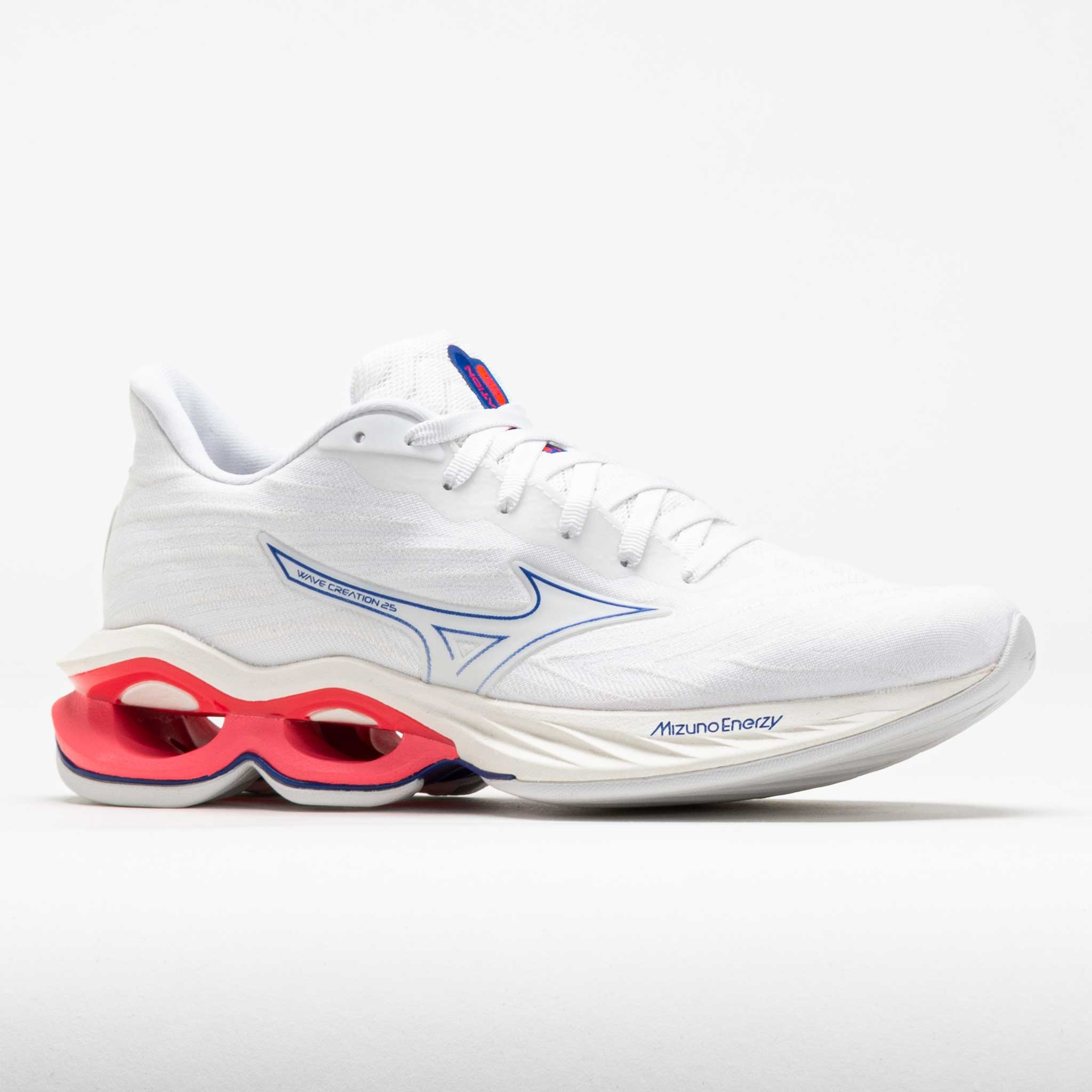 Mizuno Wave Creation 25 Women's White/Surf the Web - 5