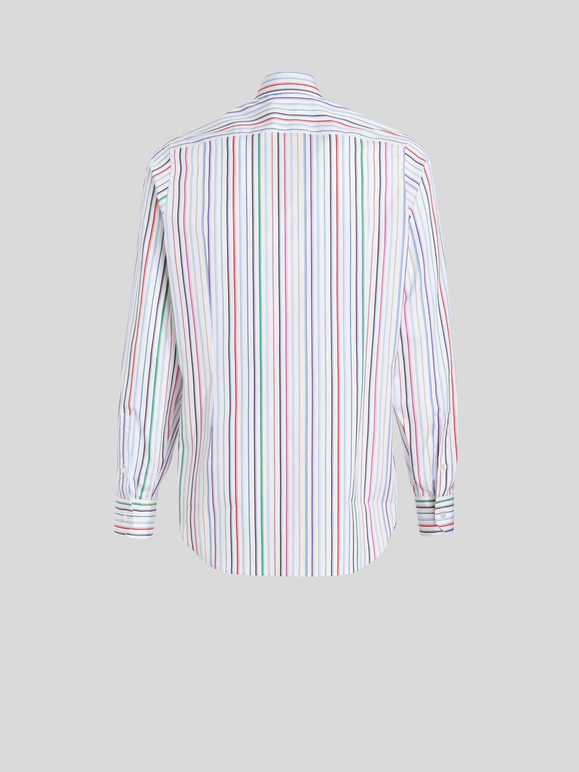 MULTI-COLOURED STRIPED SHIRT - 2