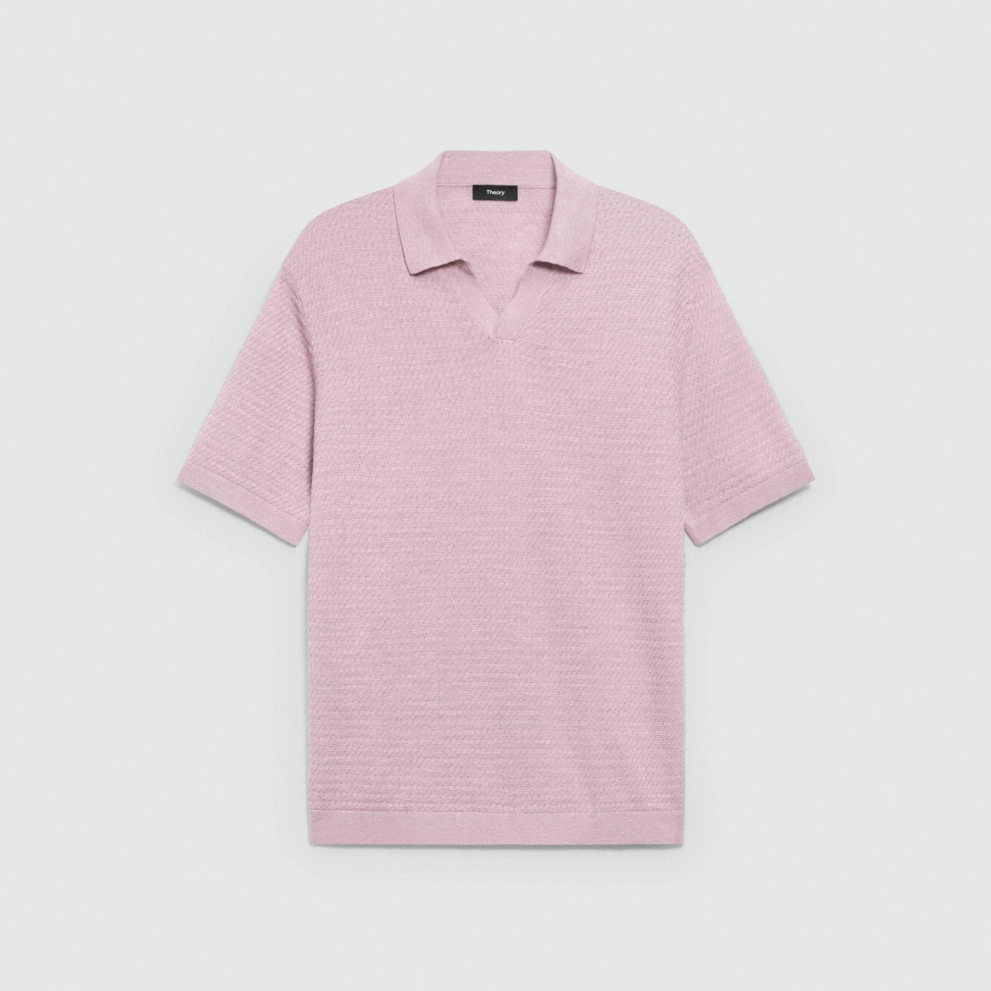 Brenan Polo Shirt in Pacific Linen - 1