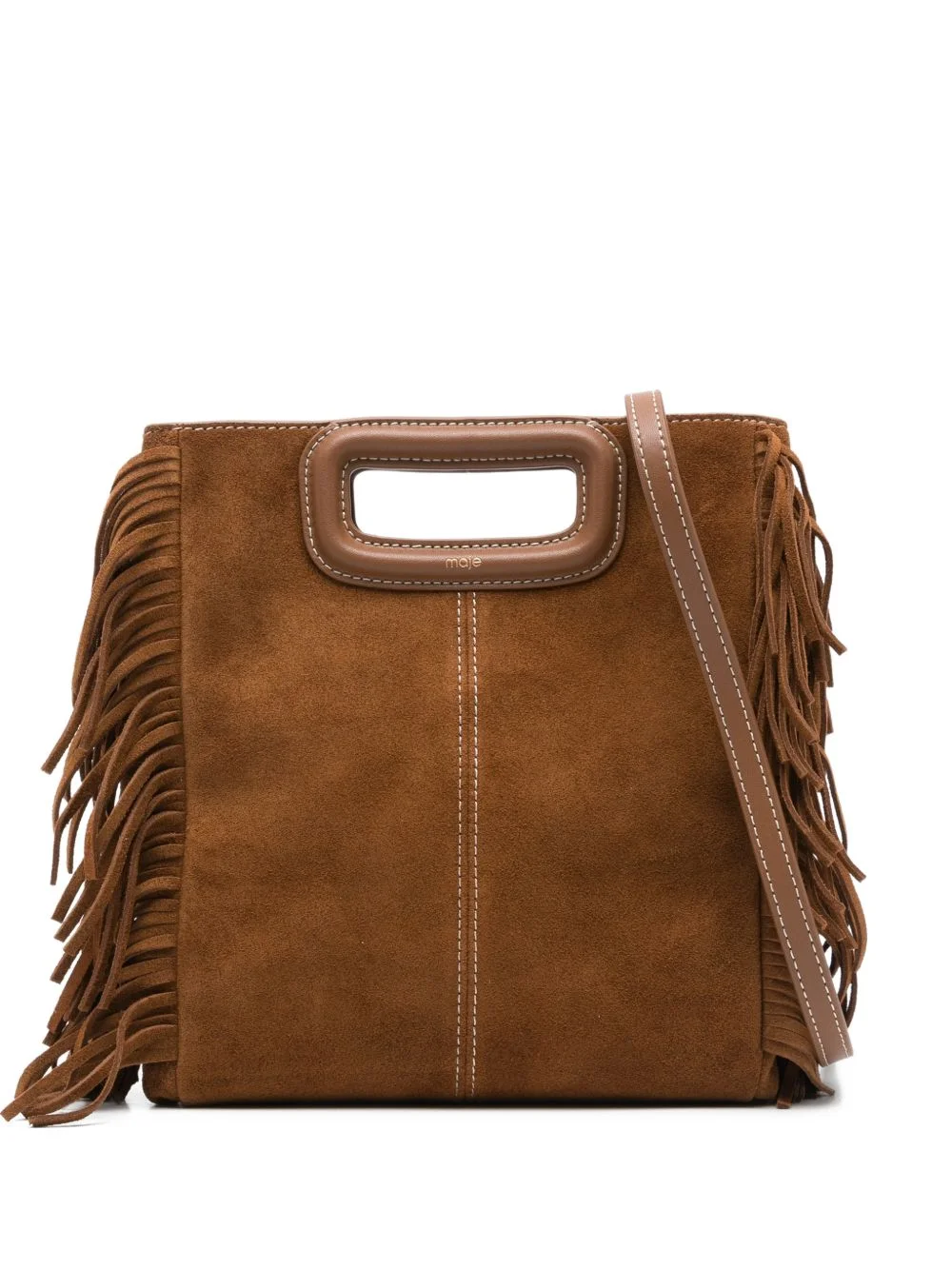 fringe handle bag - 1