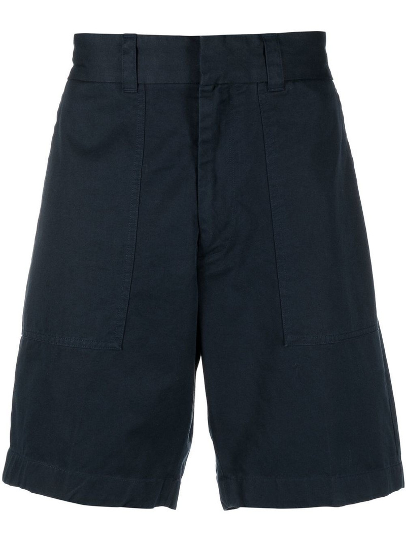 four-pocket tonal-stitching Bermuda shorts 1