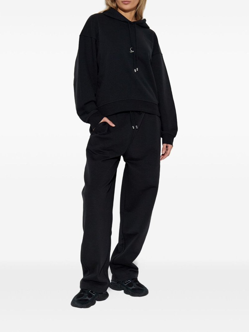 Sportmax ring-detail drawstring hoodie outlook