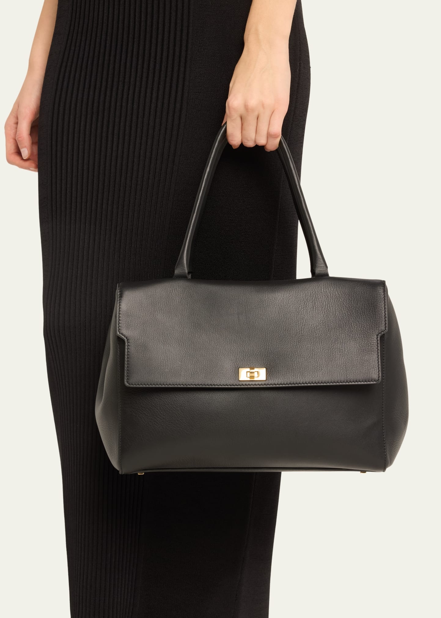 Seaton Large Calfskin Satchel Bag - 2