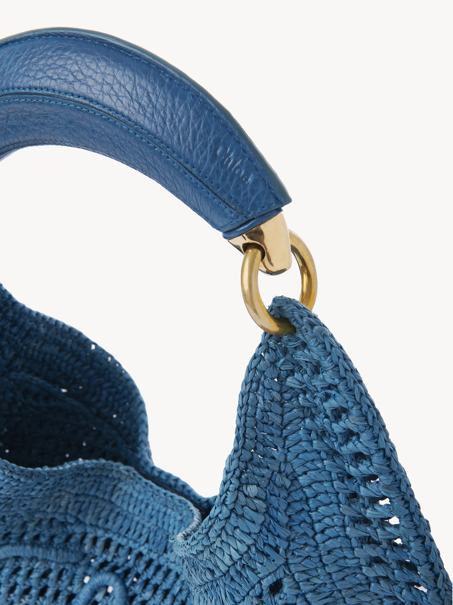 SUMMER BANANA HOBO BAG IN RAFFIA - 7