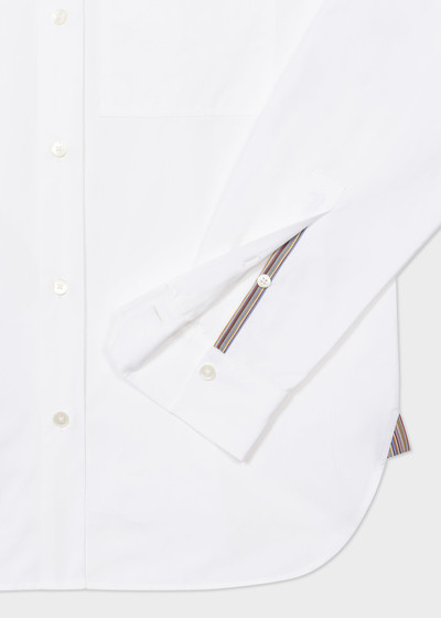 Paul Smith White 'Signature Stripe' Shirt outlook