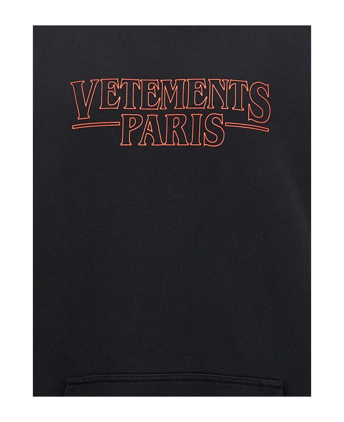 'vetements Paris Logo' Hoodie - 4