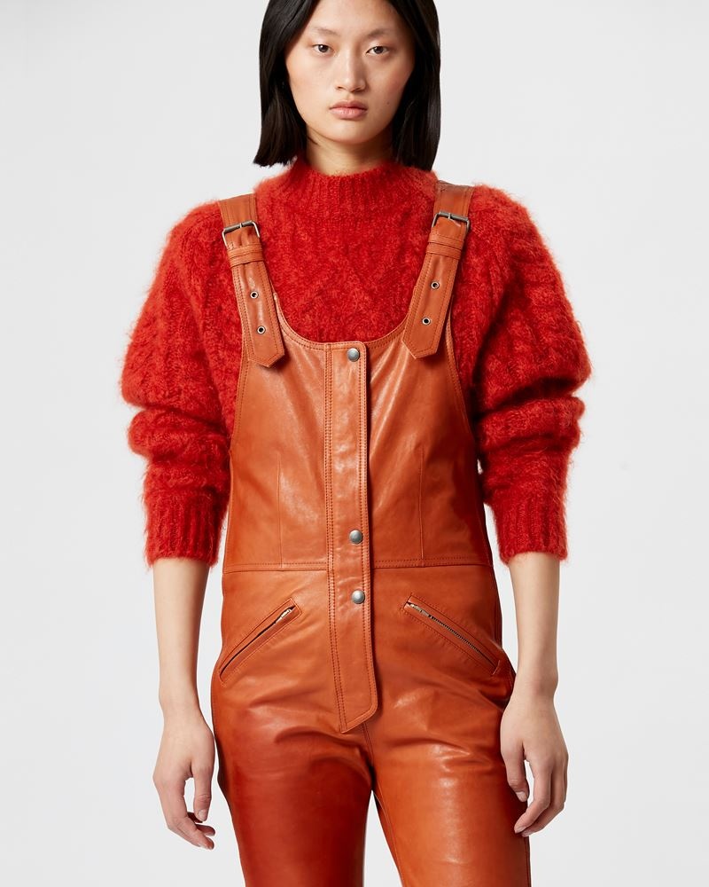 THOMAS MOHAIR CABLE SWEATER - 4
