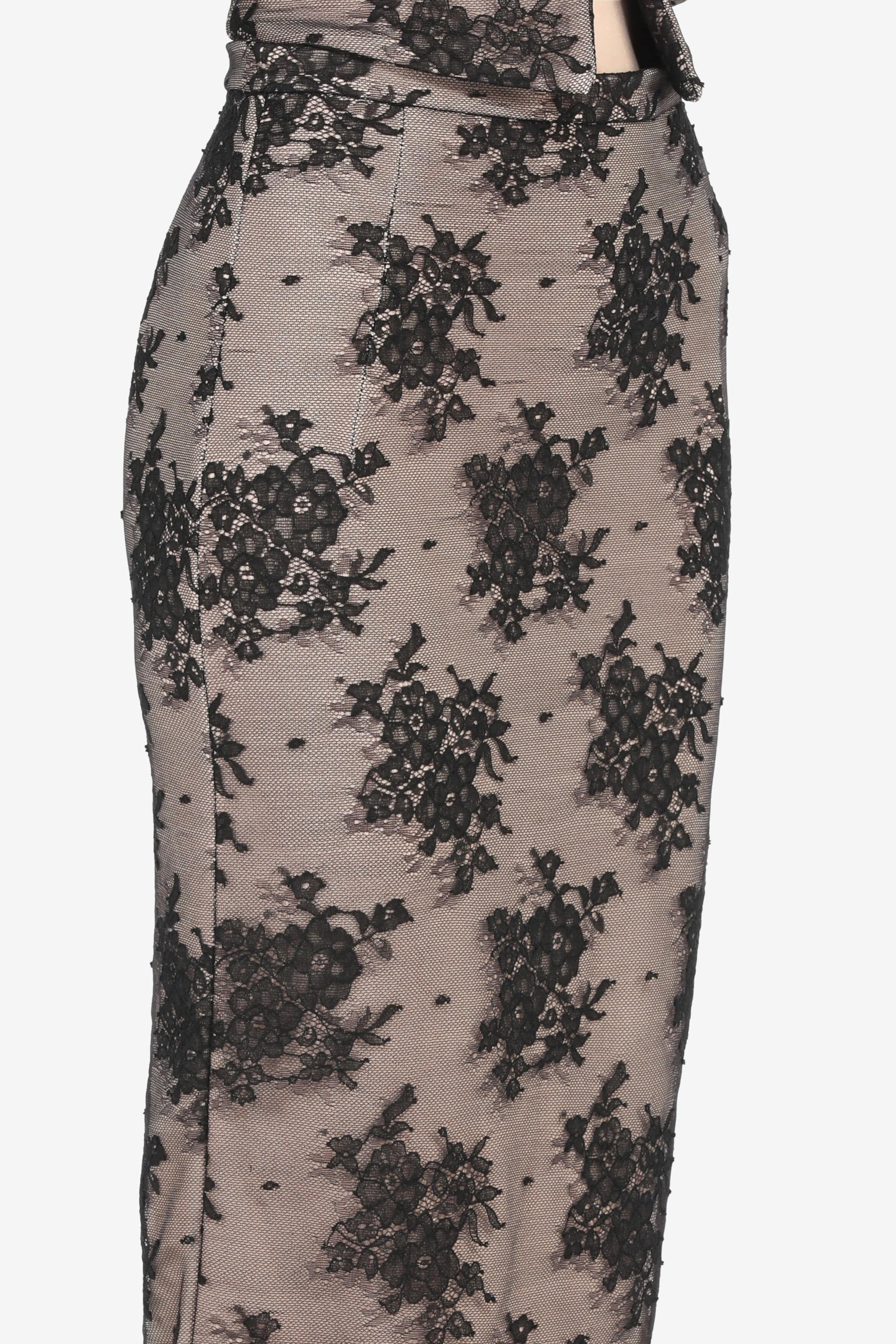 LACE PENCIL SKIRT - 5