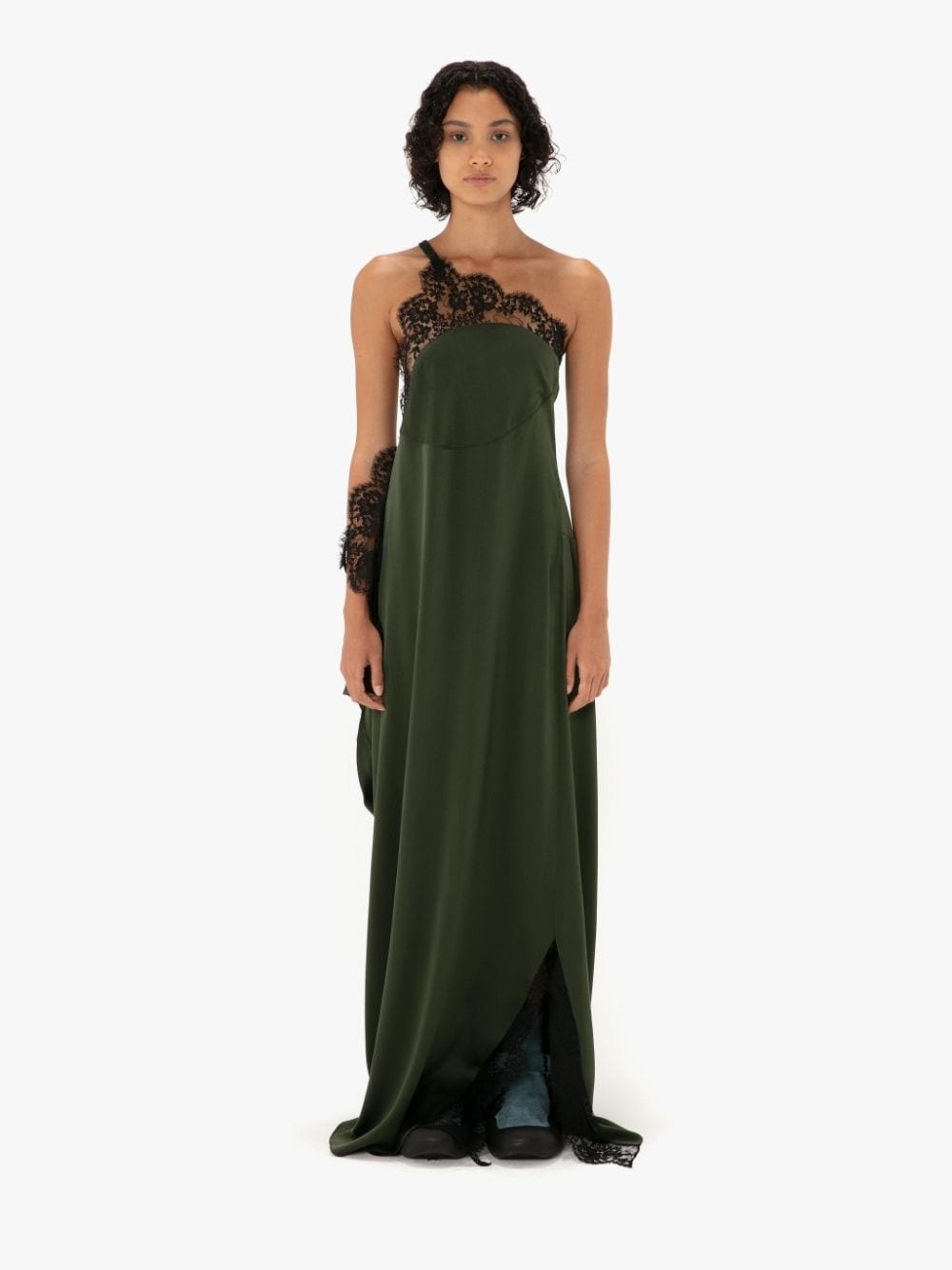 ワンピース J W ANDERSON DRESS (LD0020LT0117) JW ANDERSON One-shoulder asymmetric stretch-jersey dress