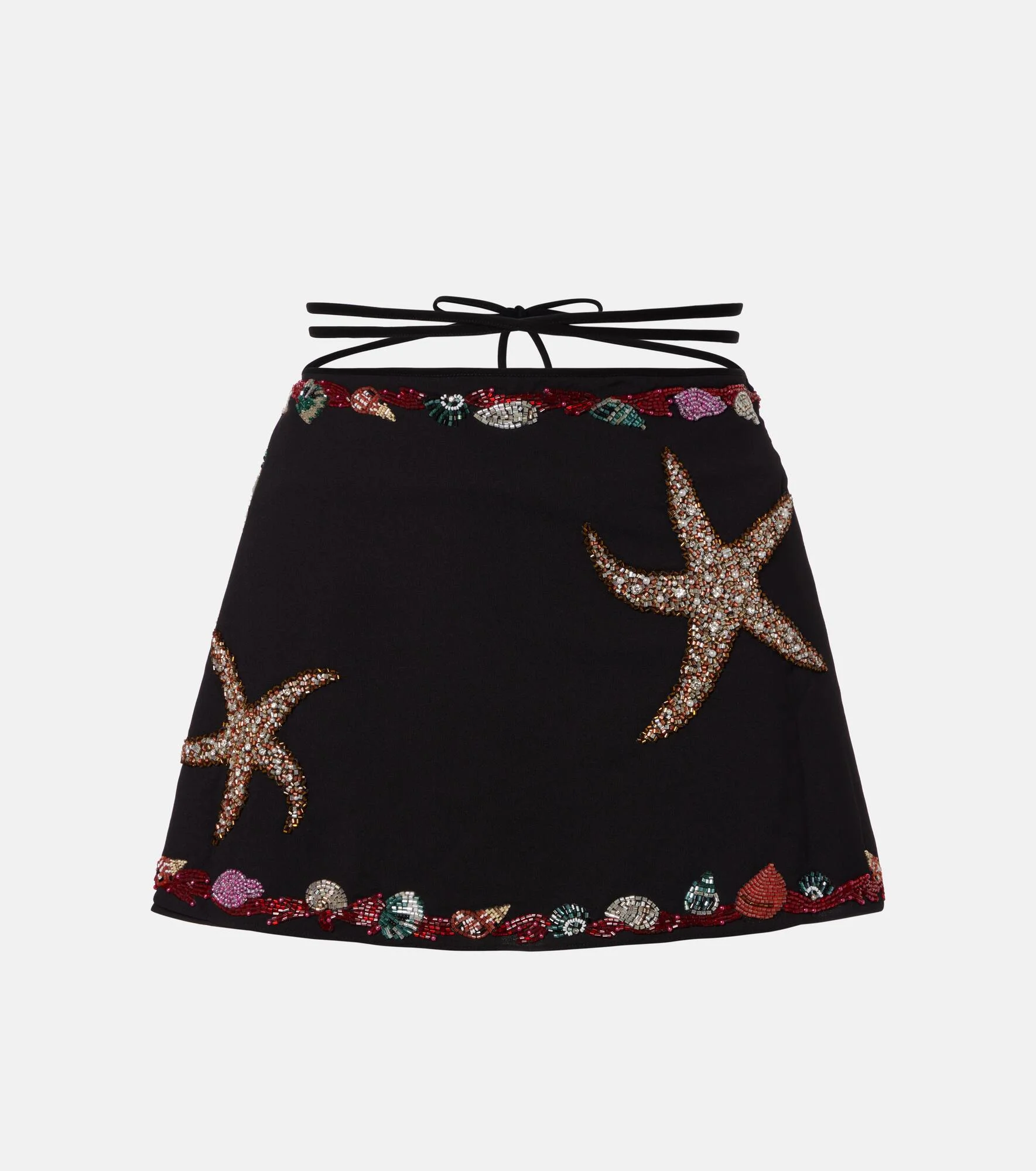 Calypso beaded wrap skirt - 1