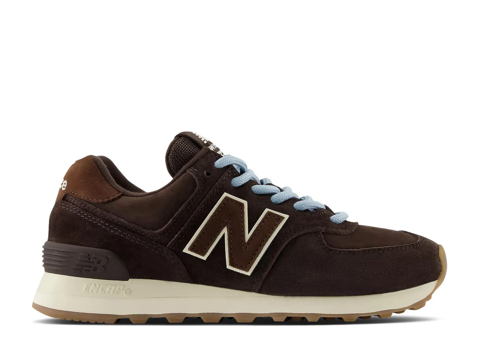 NEW BALANCE WMNS 574 'BLACK COFFEE' - 1